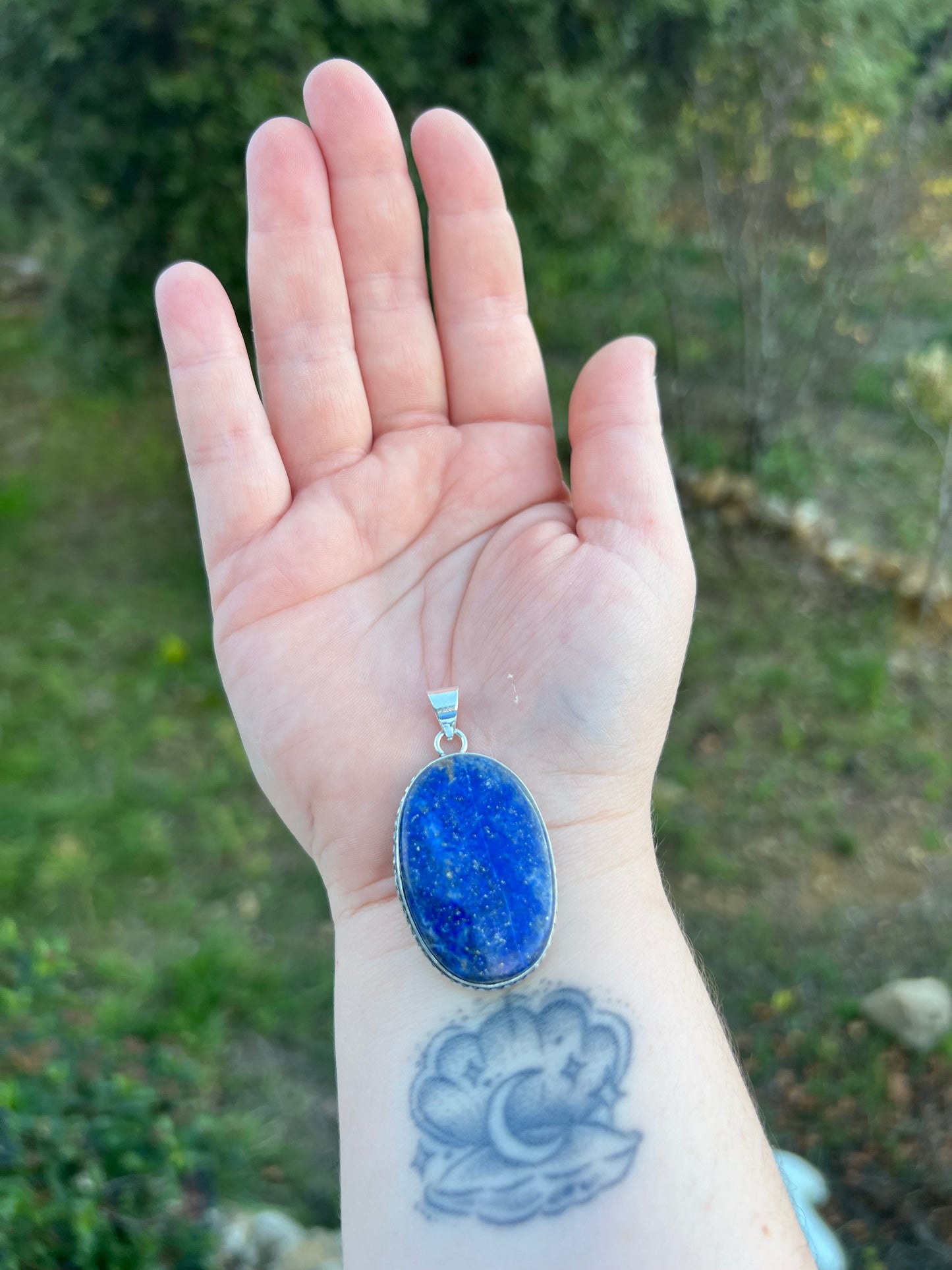 Pendentif en Lapis-lazuli