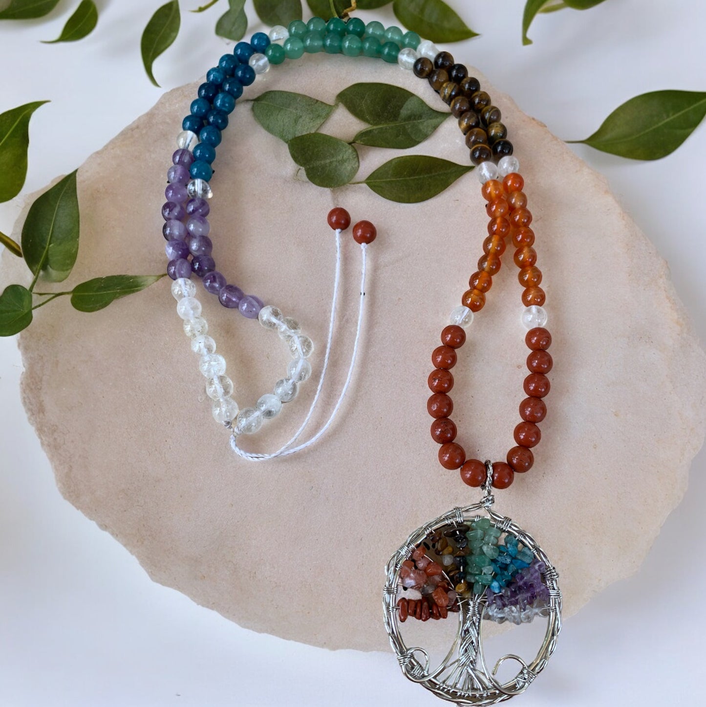 Mala Artisanal Balance of the 7 chakras