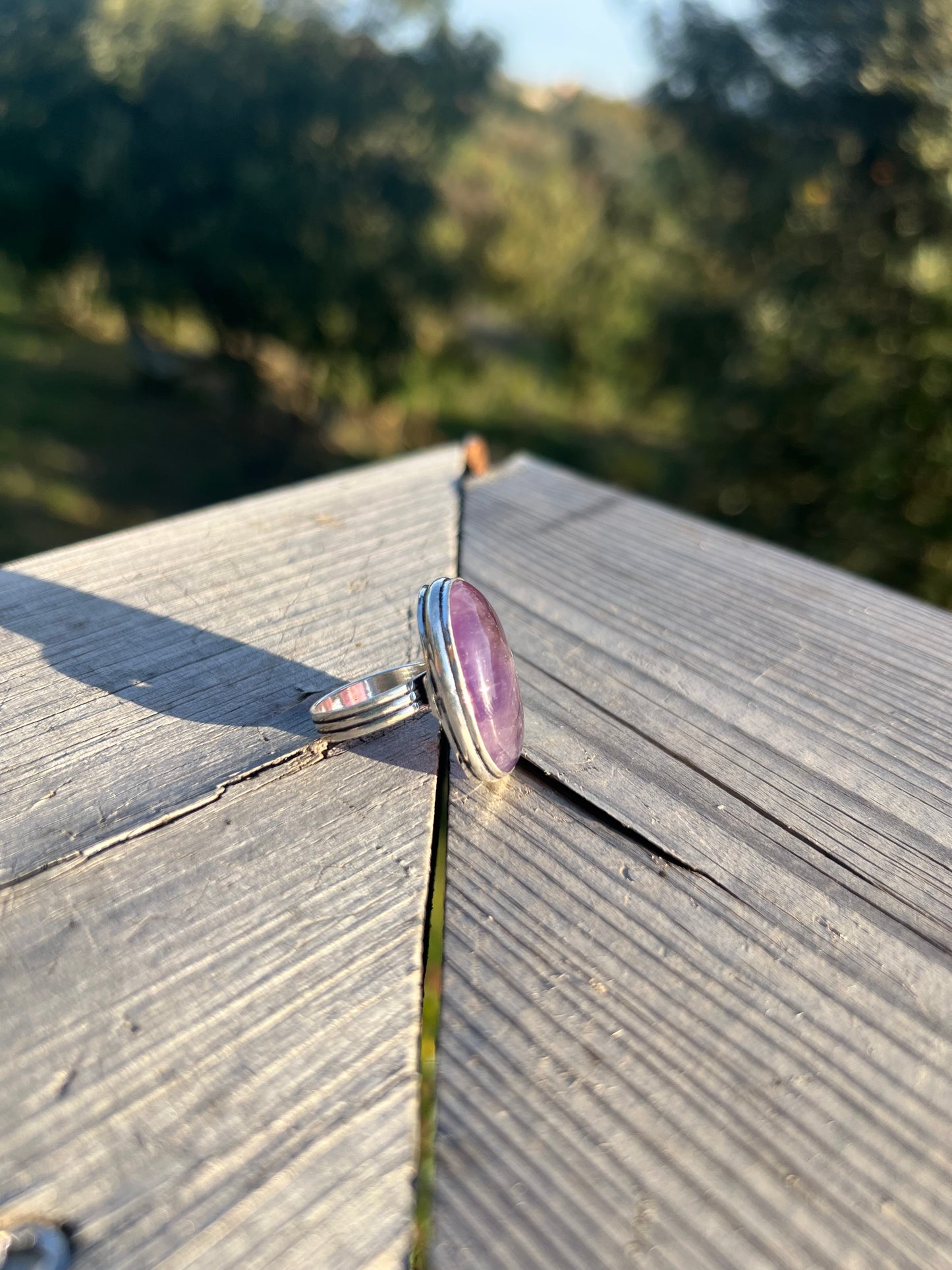 Bague en Améthyste taille 52