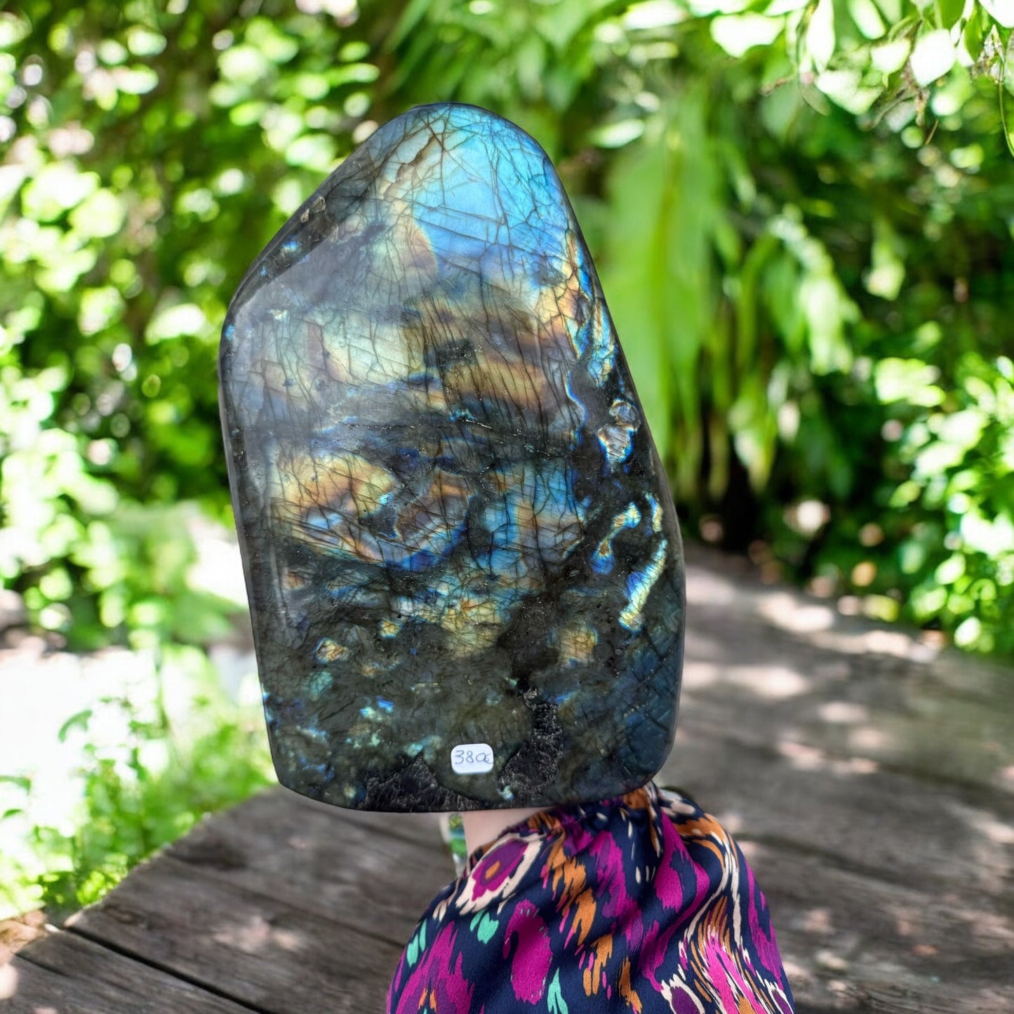 Gros bloc de Labradorite