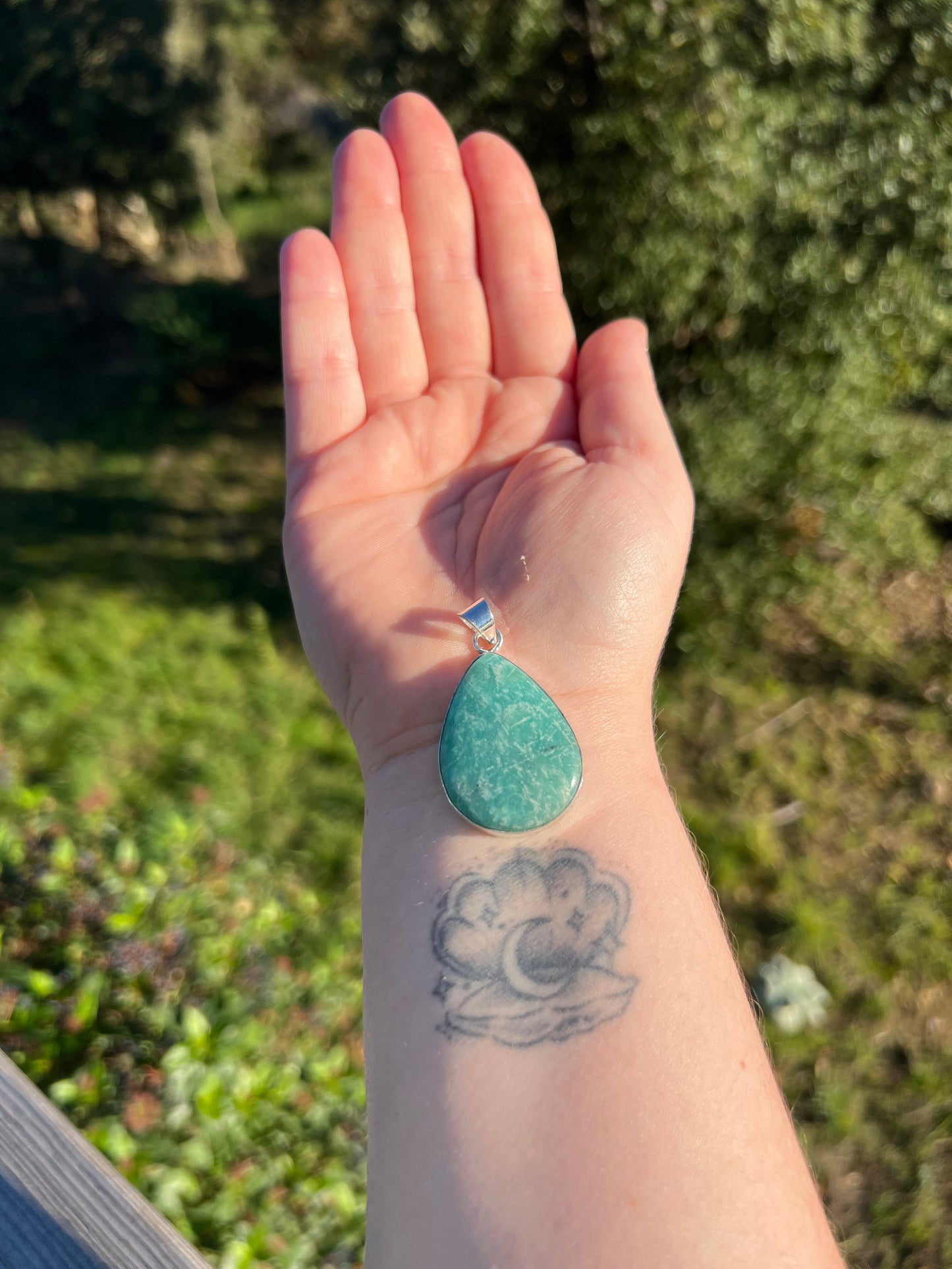 Pendentif en Amazonite