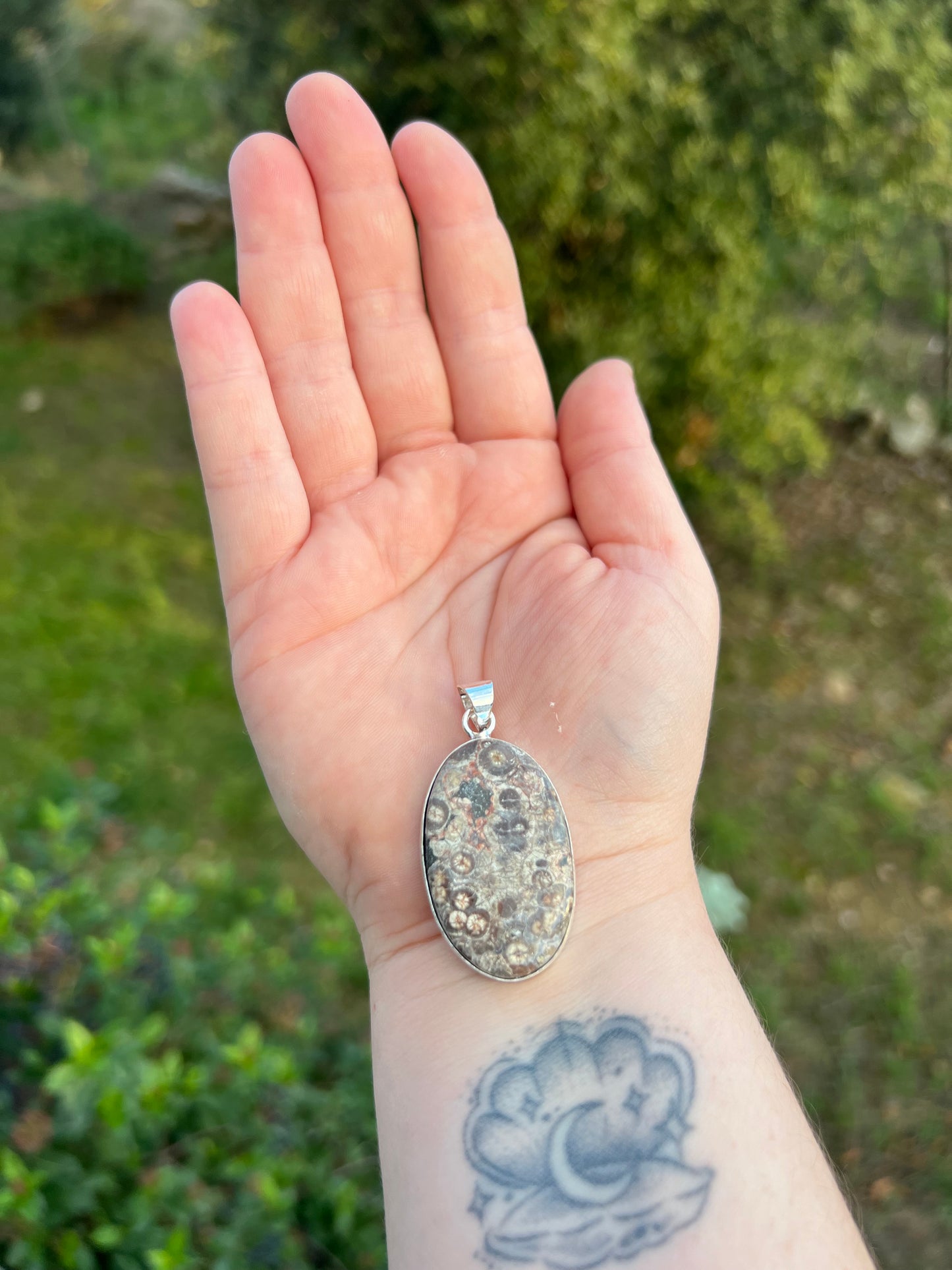 Pendentif en Jaspe Tortue