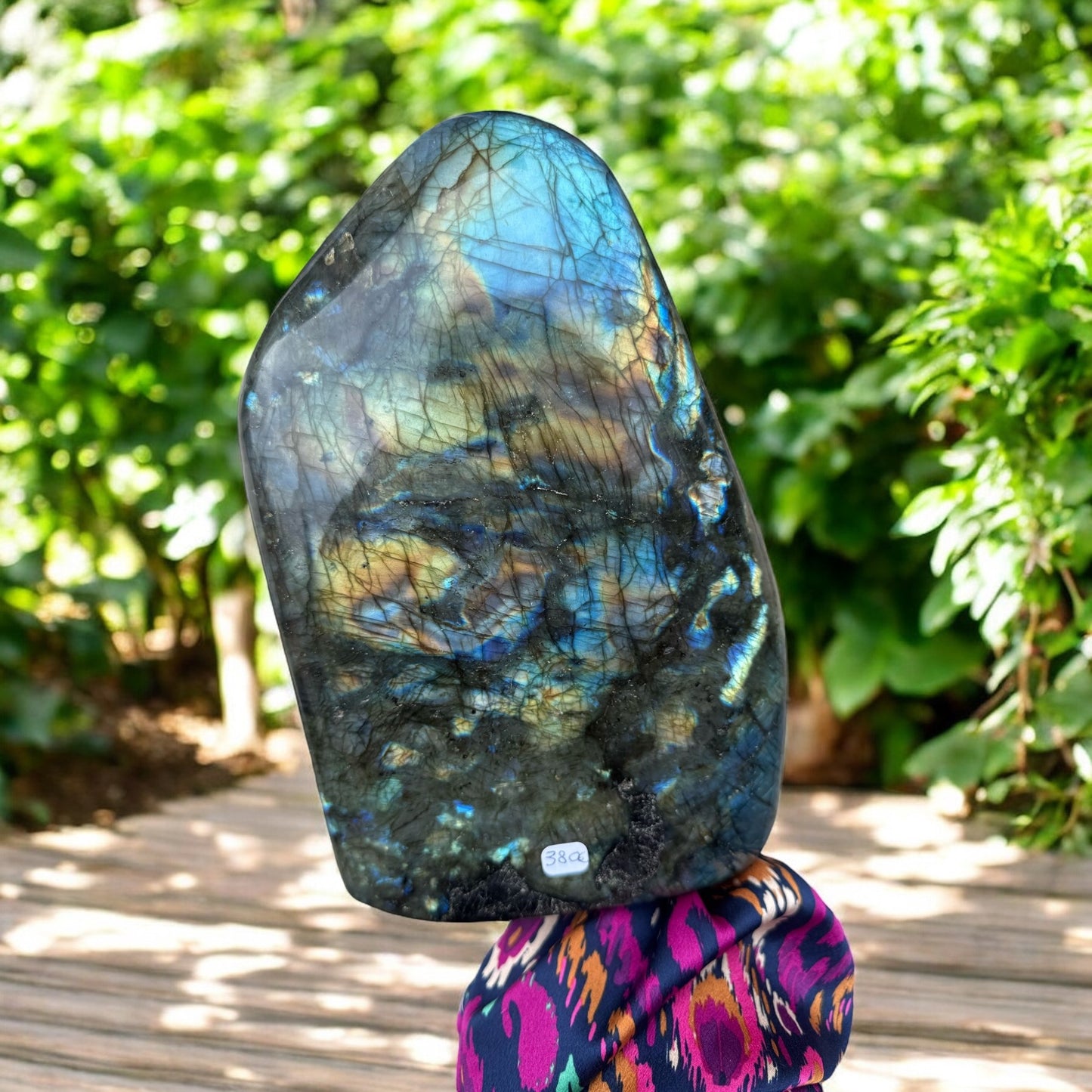Gros bloc de Labradorite