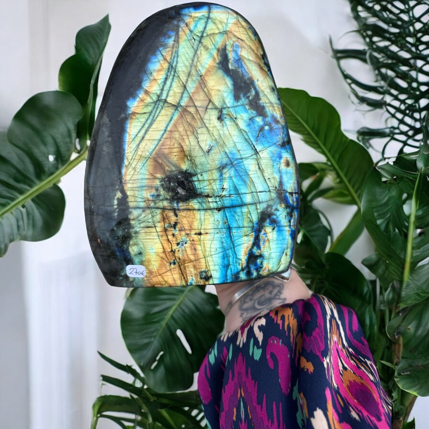 Bloc de Labradorite