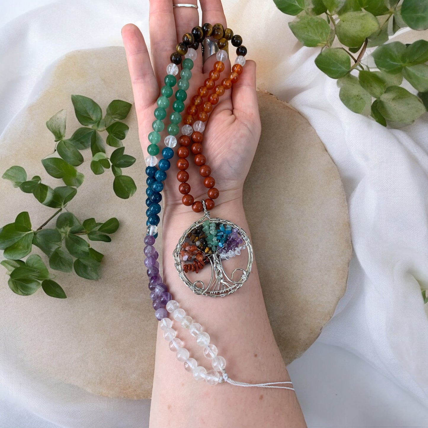 Mala Artisanal Balance of the 7 chakras