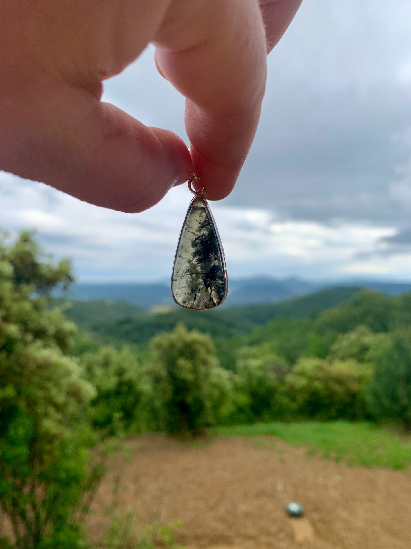 Prehnite Pendant
