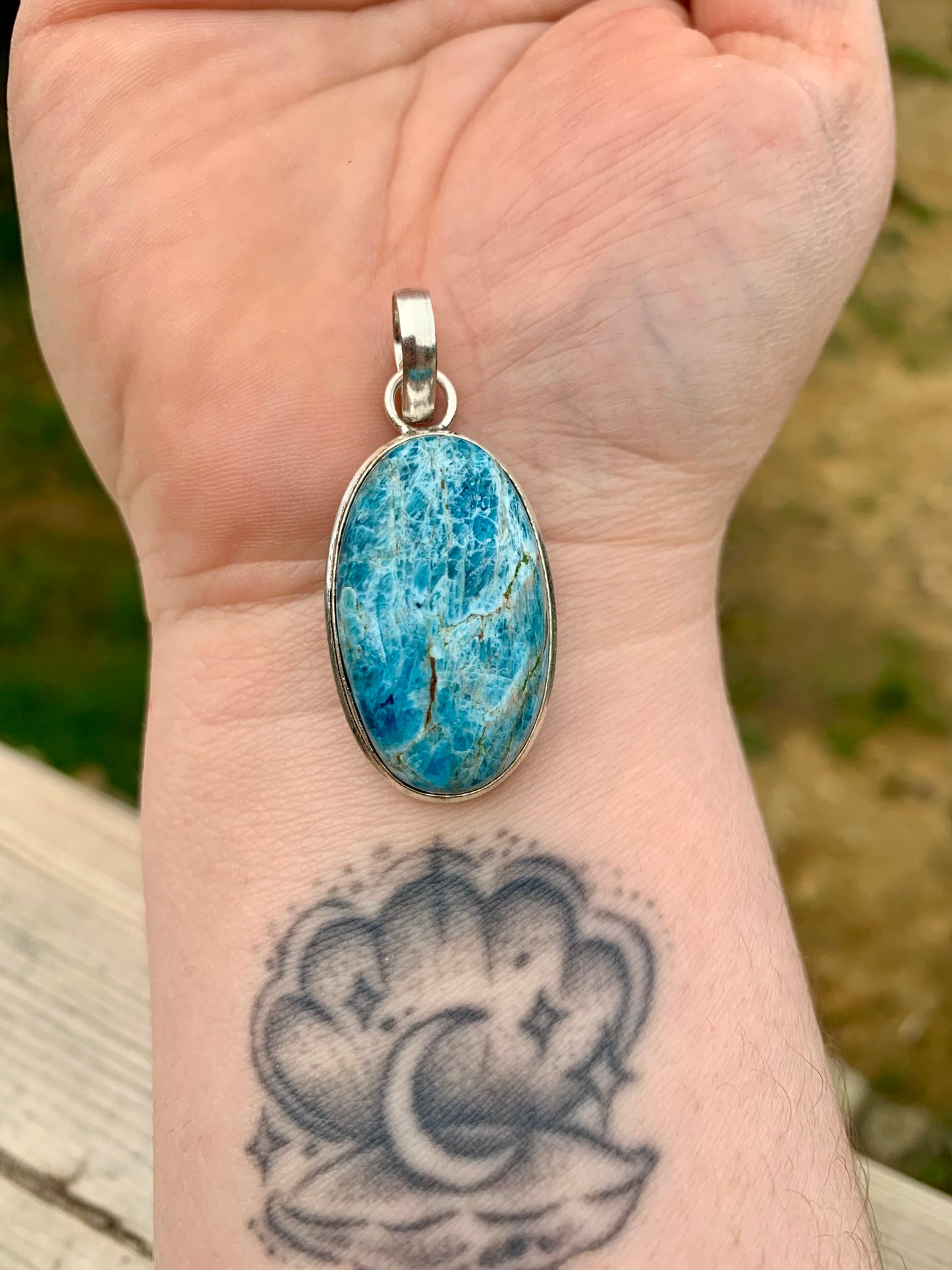 Pendentif en Apatite