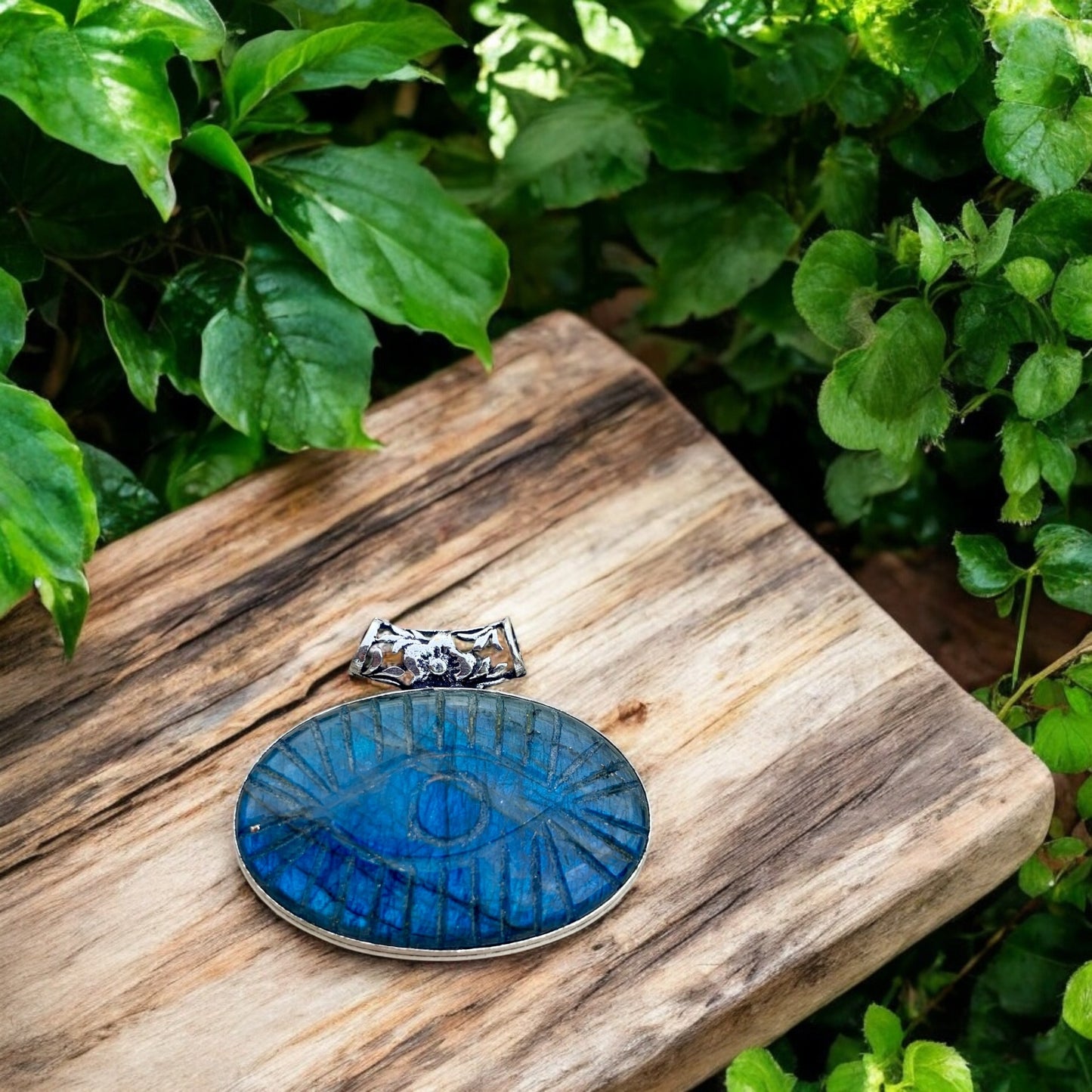 Pendentif en Labradorite oeil