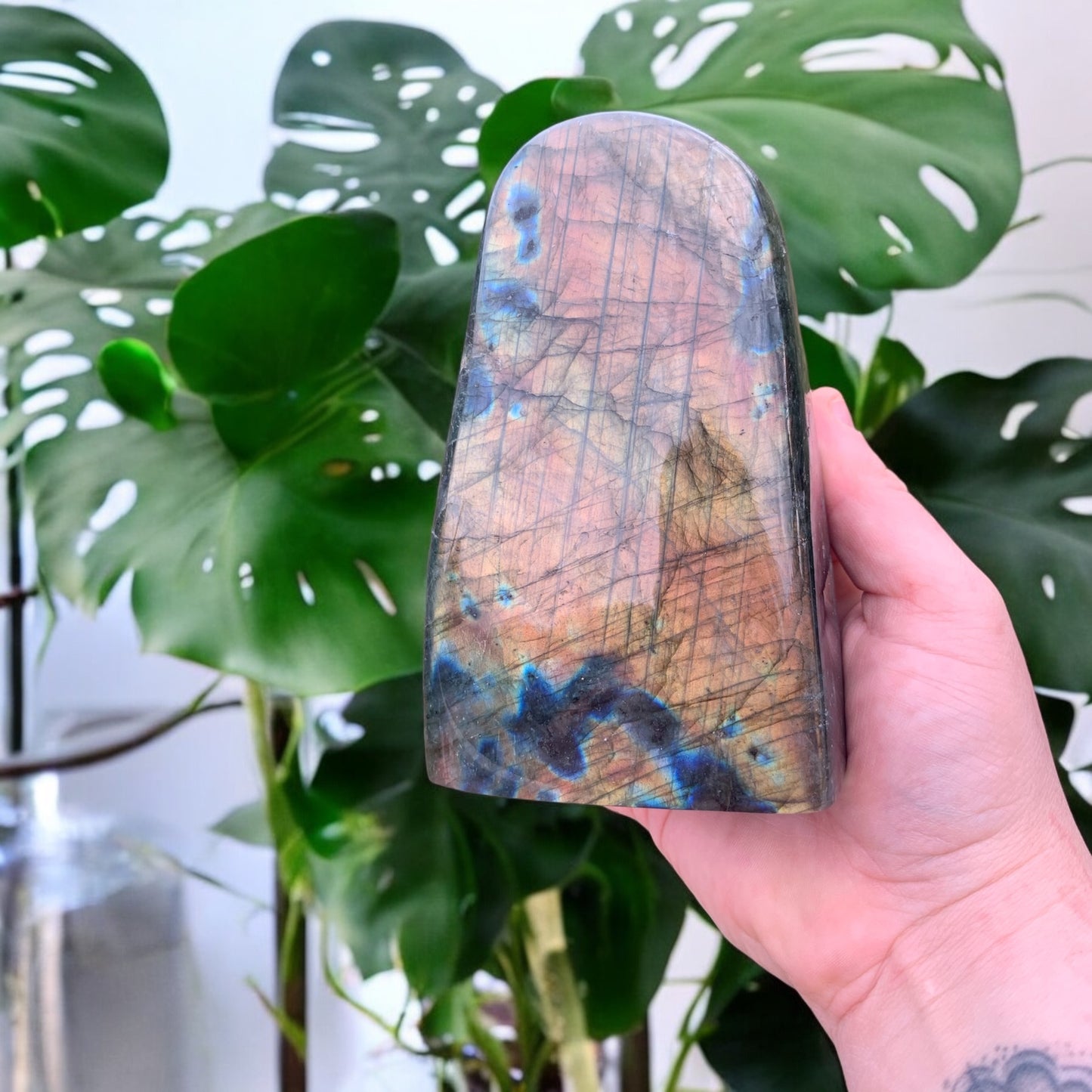 Bloc de Labradorite