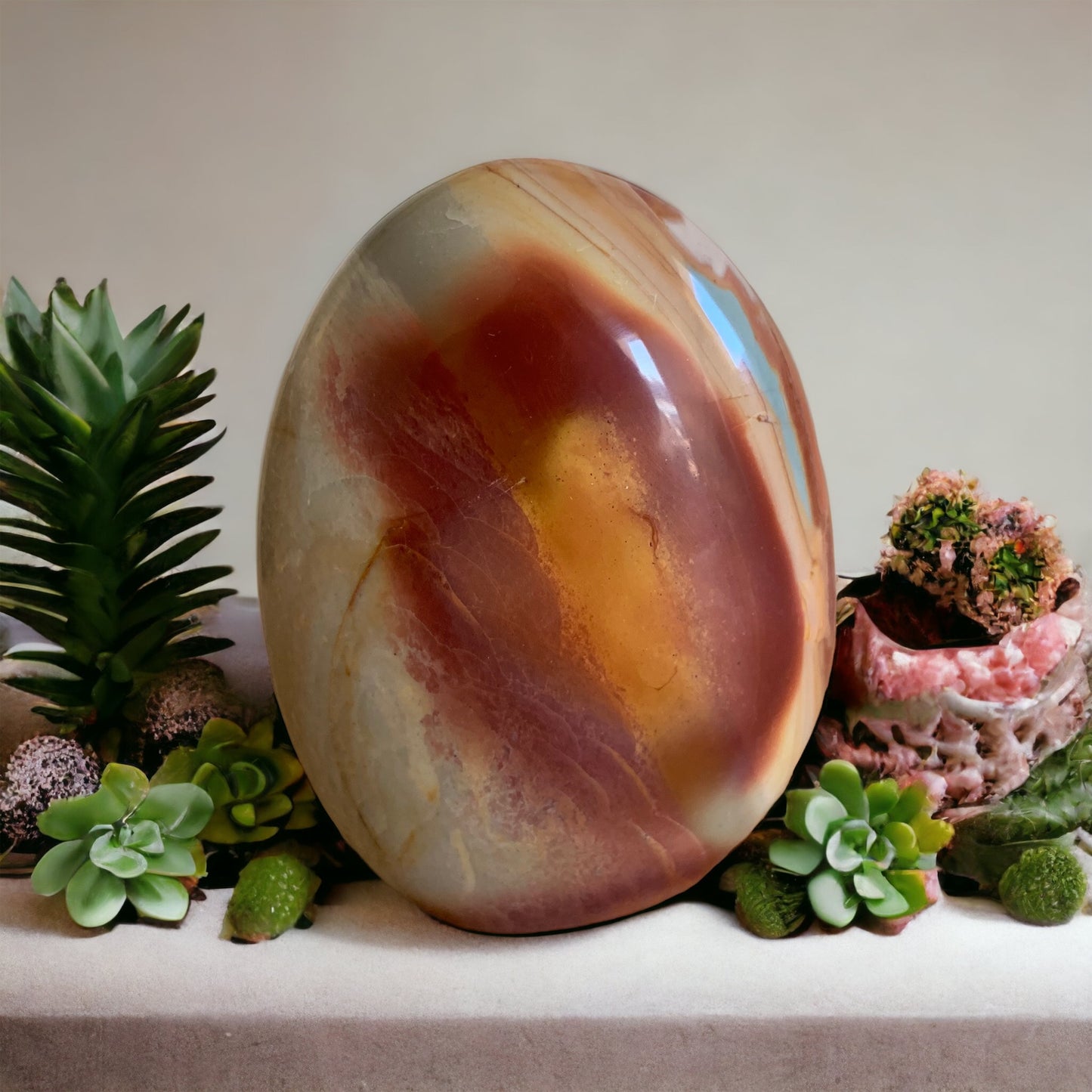 Freeform Polychrome Jasper