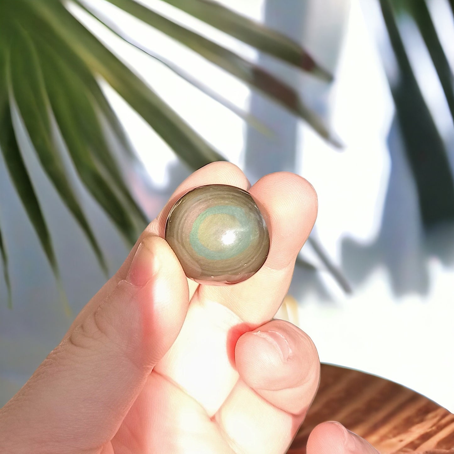 Celestial Eye Obsidian Tumbled Stone
