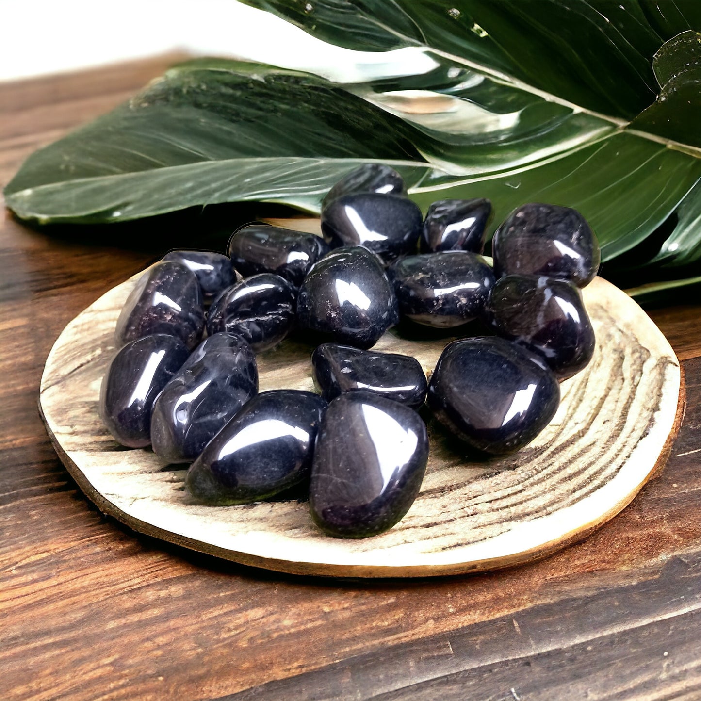 Black Onyx Tumbled Stone