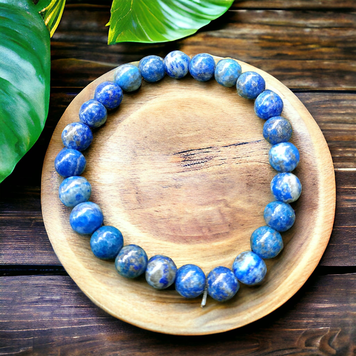 8mm Lapis Lazuli Bracelet