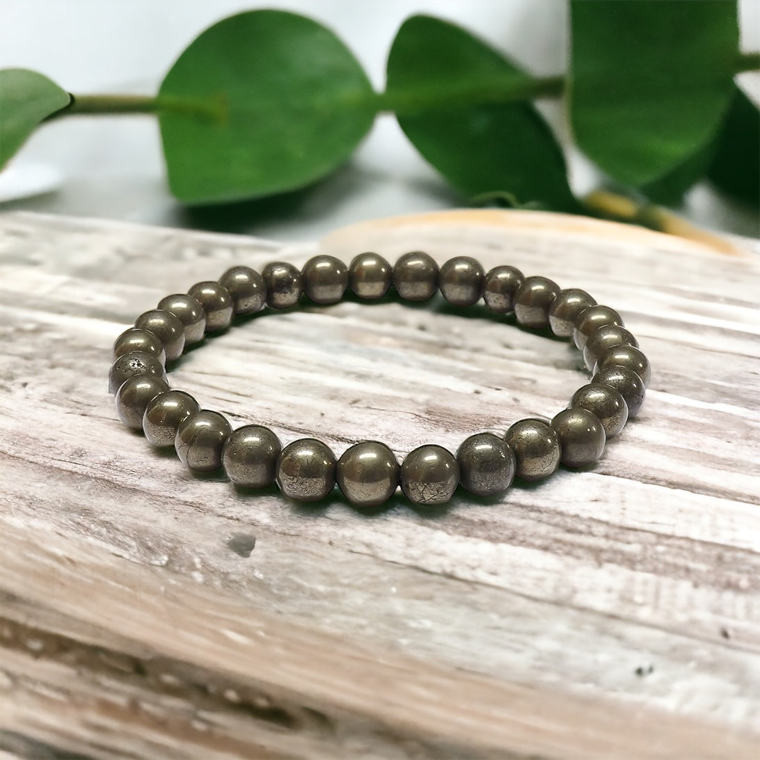 Pyrite Bracelet 8mm