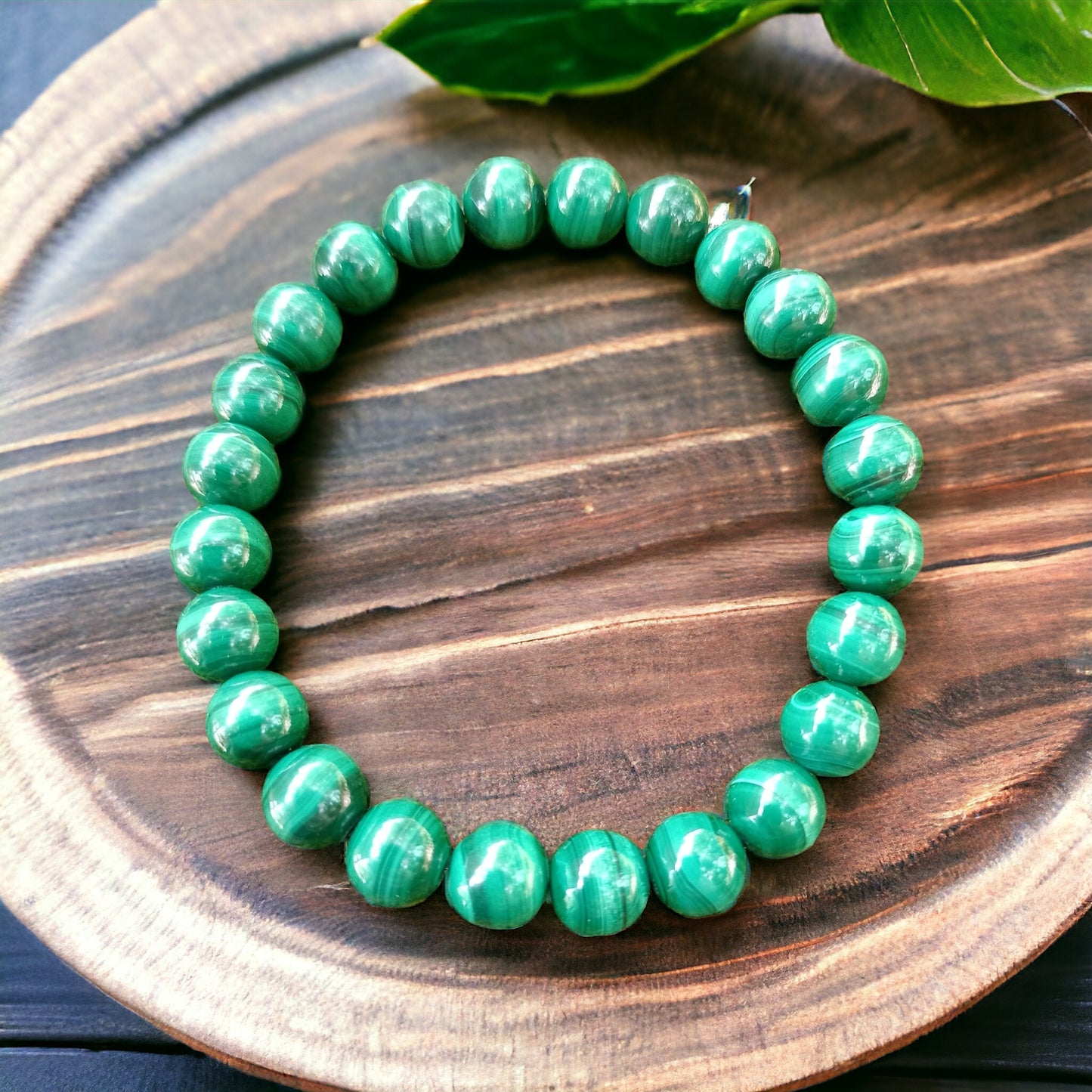 Bracelet en Malachite 8mm