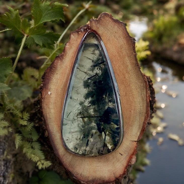 Prehnite Pendant