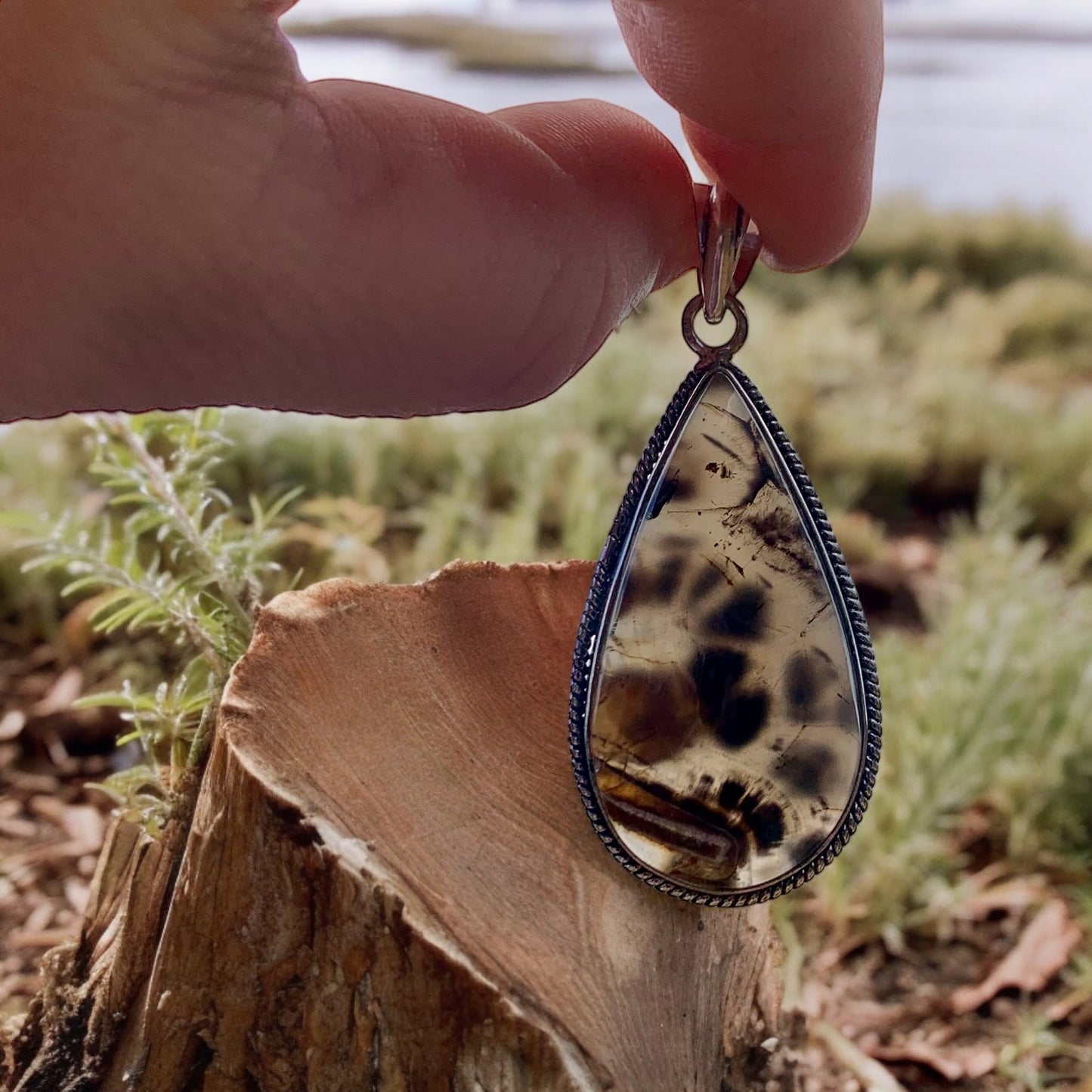 Montana Agate Pendant