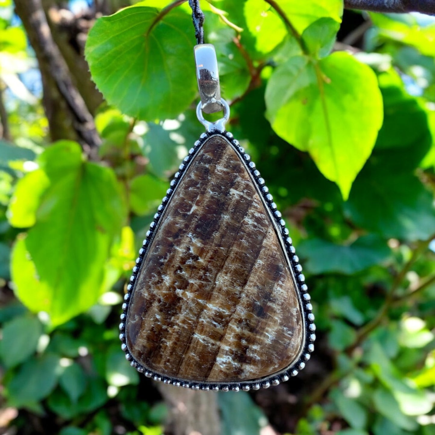 Pendentif en Aragonite