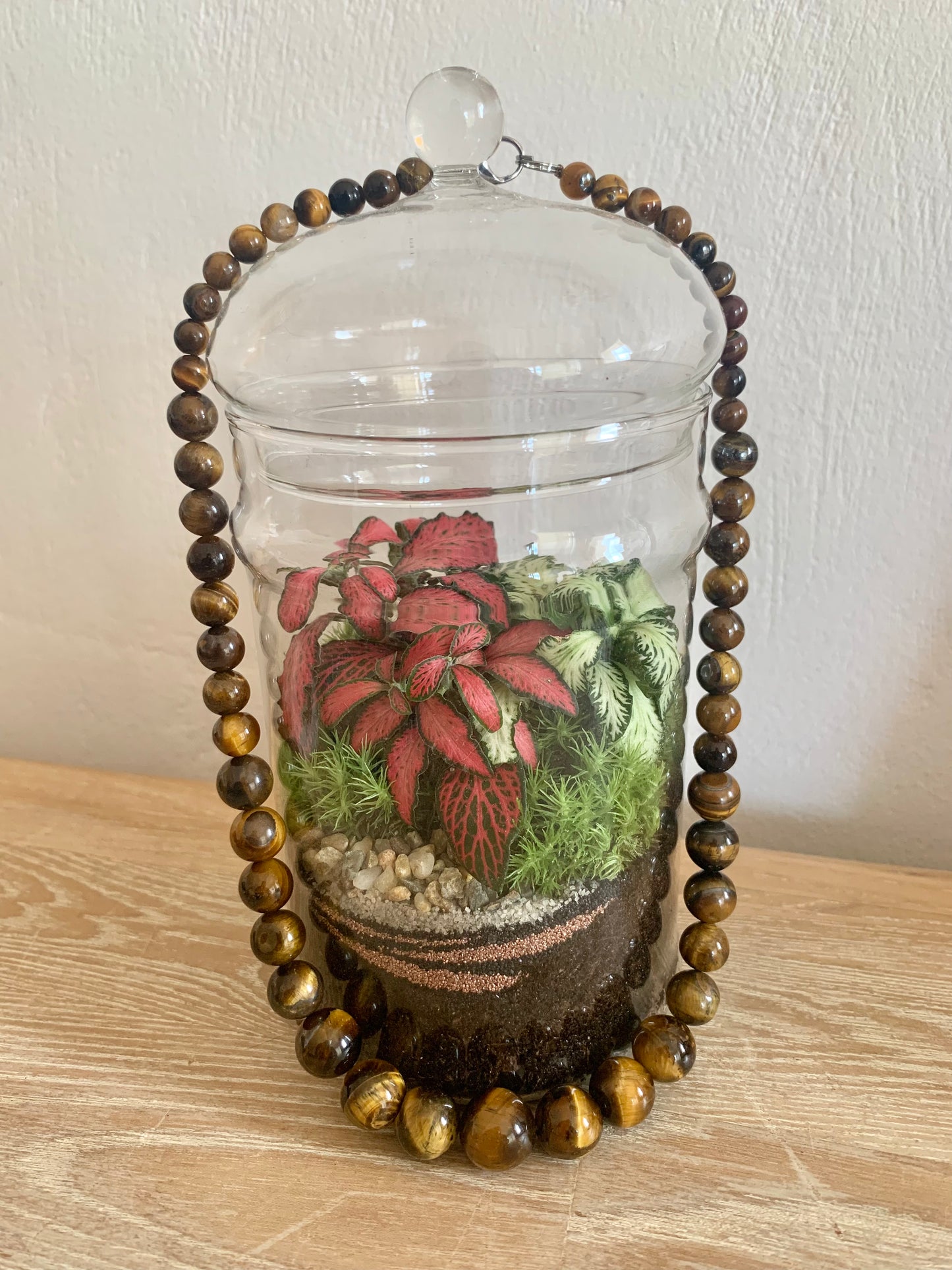 Tiger Eye Necklace 6 to 14mm beads