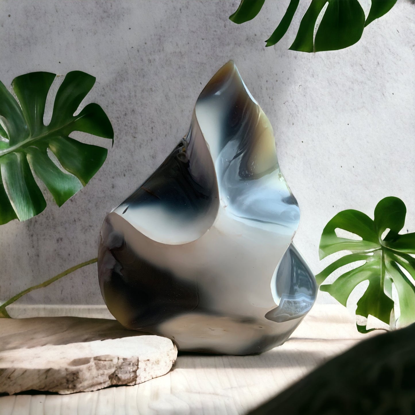 Orca Agate Free Form