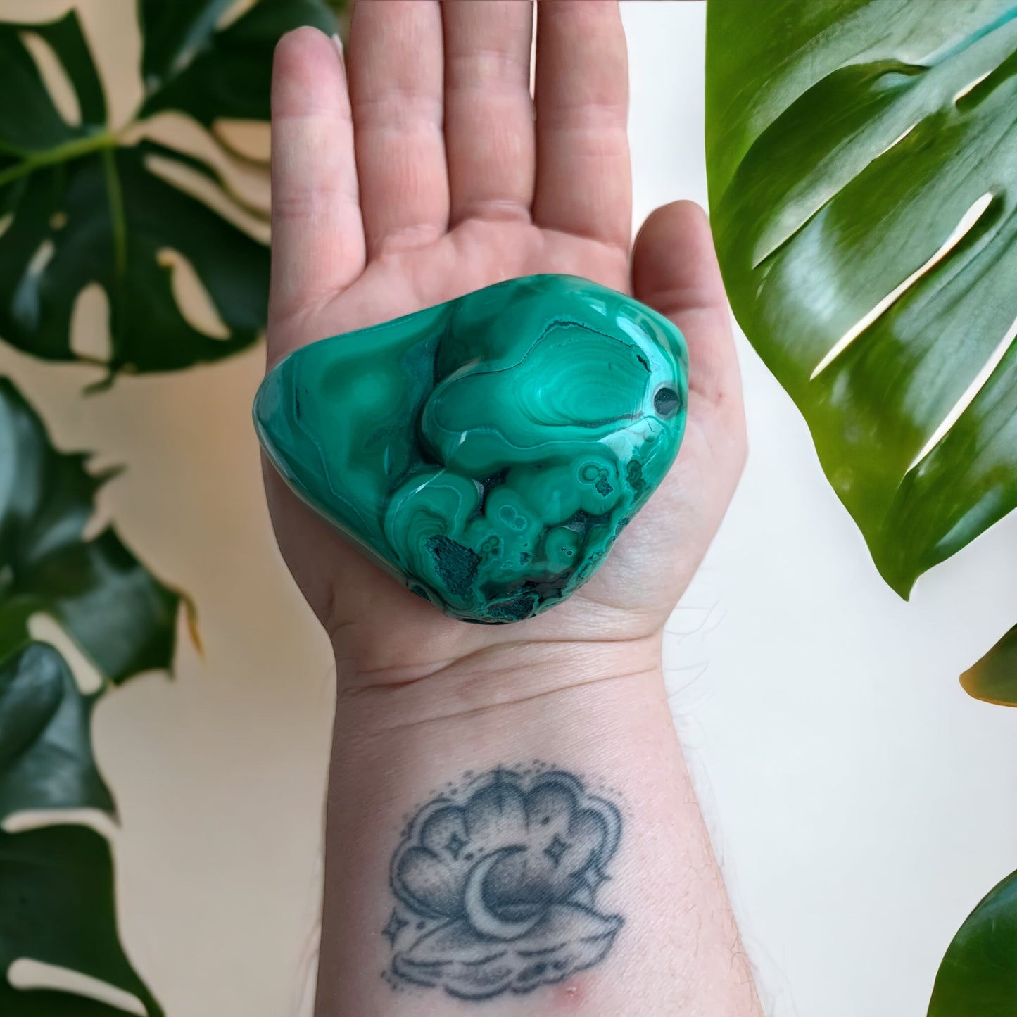 Malachite free form