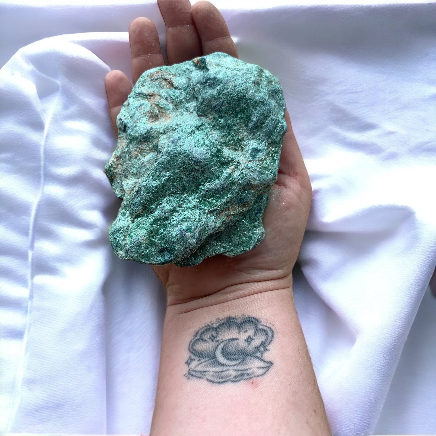 Green fuchsite free form