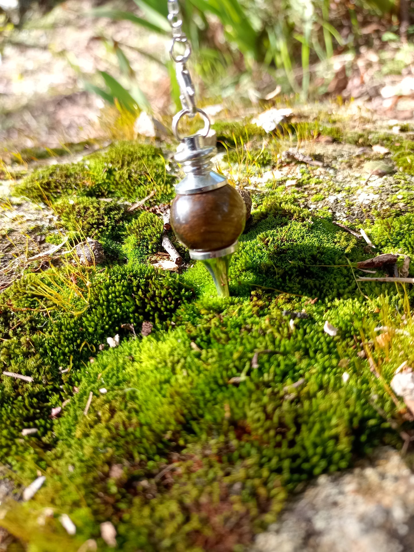 Tiger's Eye Pendulum