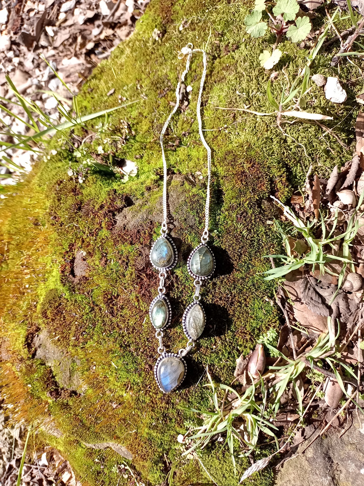 Collier en Labradorite