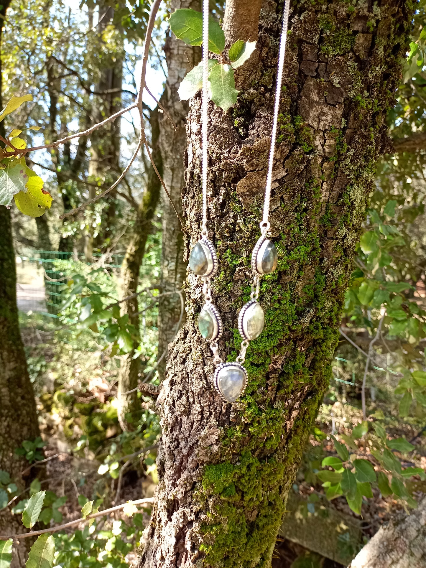 Collier en Labradorite