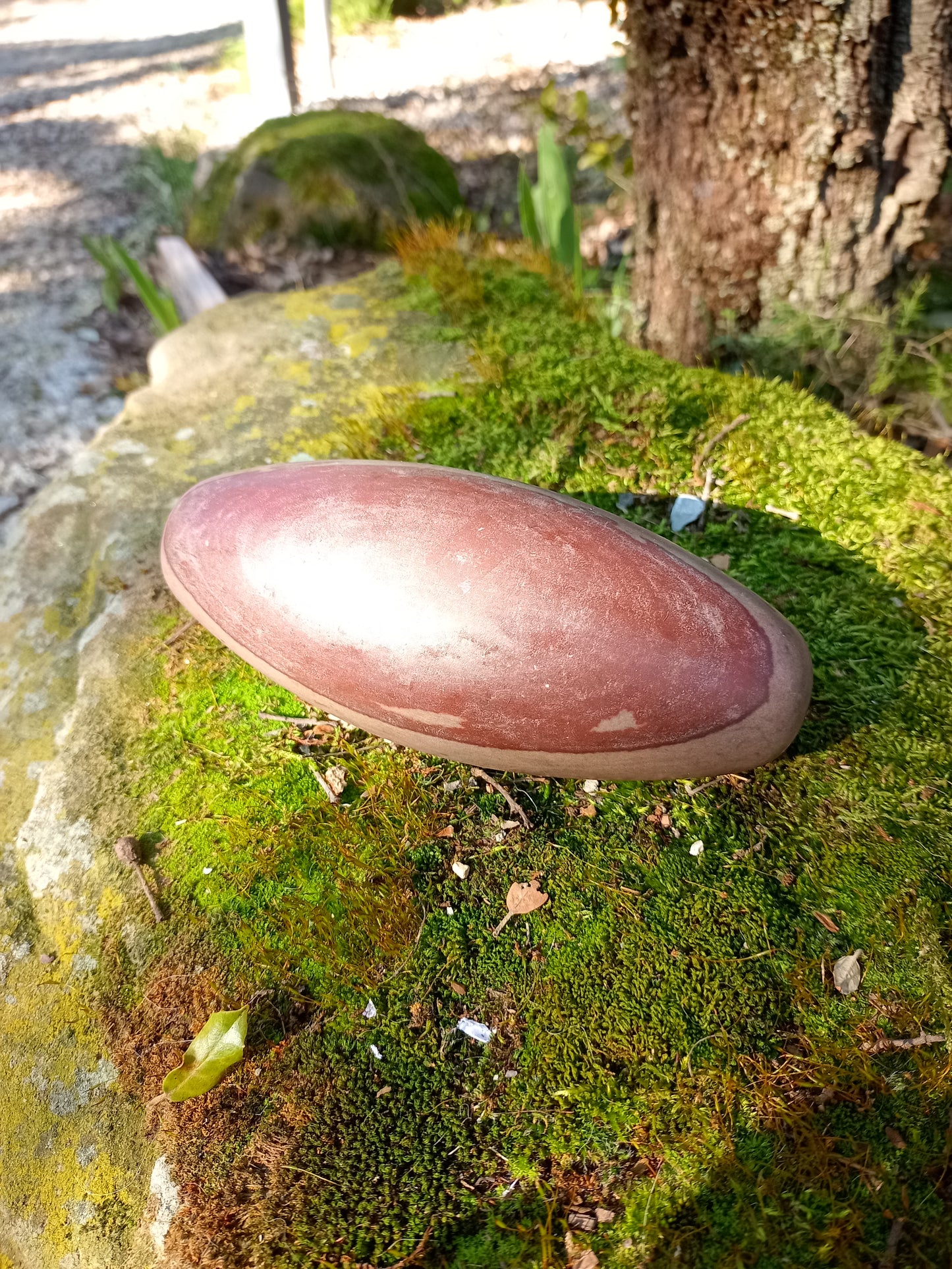 Shiva Lingam rolled