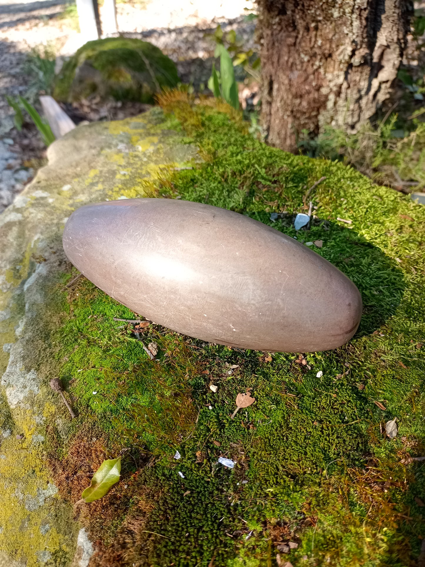 Shiva Lingam rolled