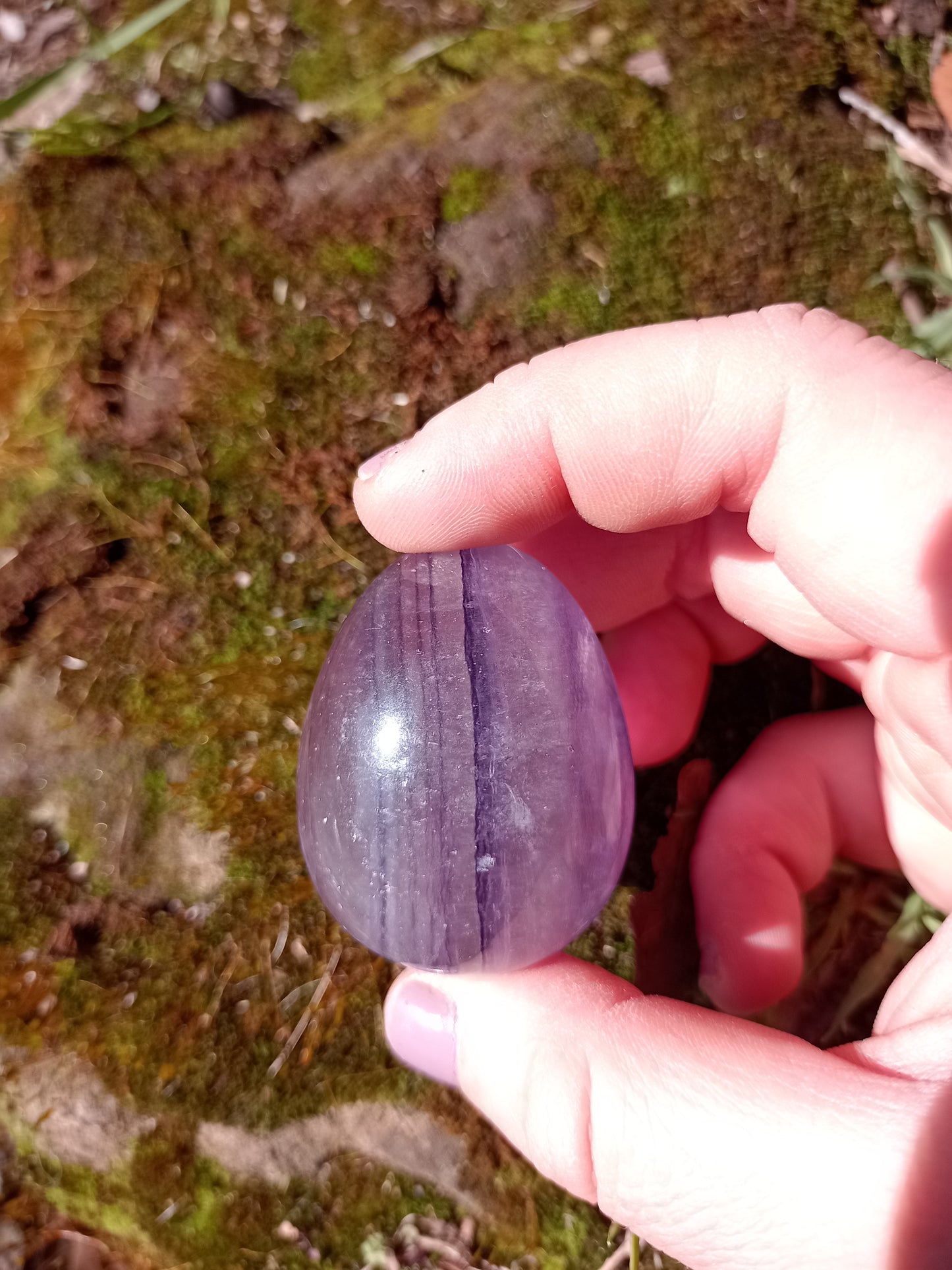 Large Fluorite Yoni Egg