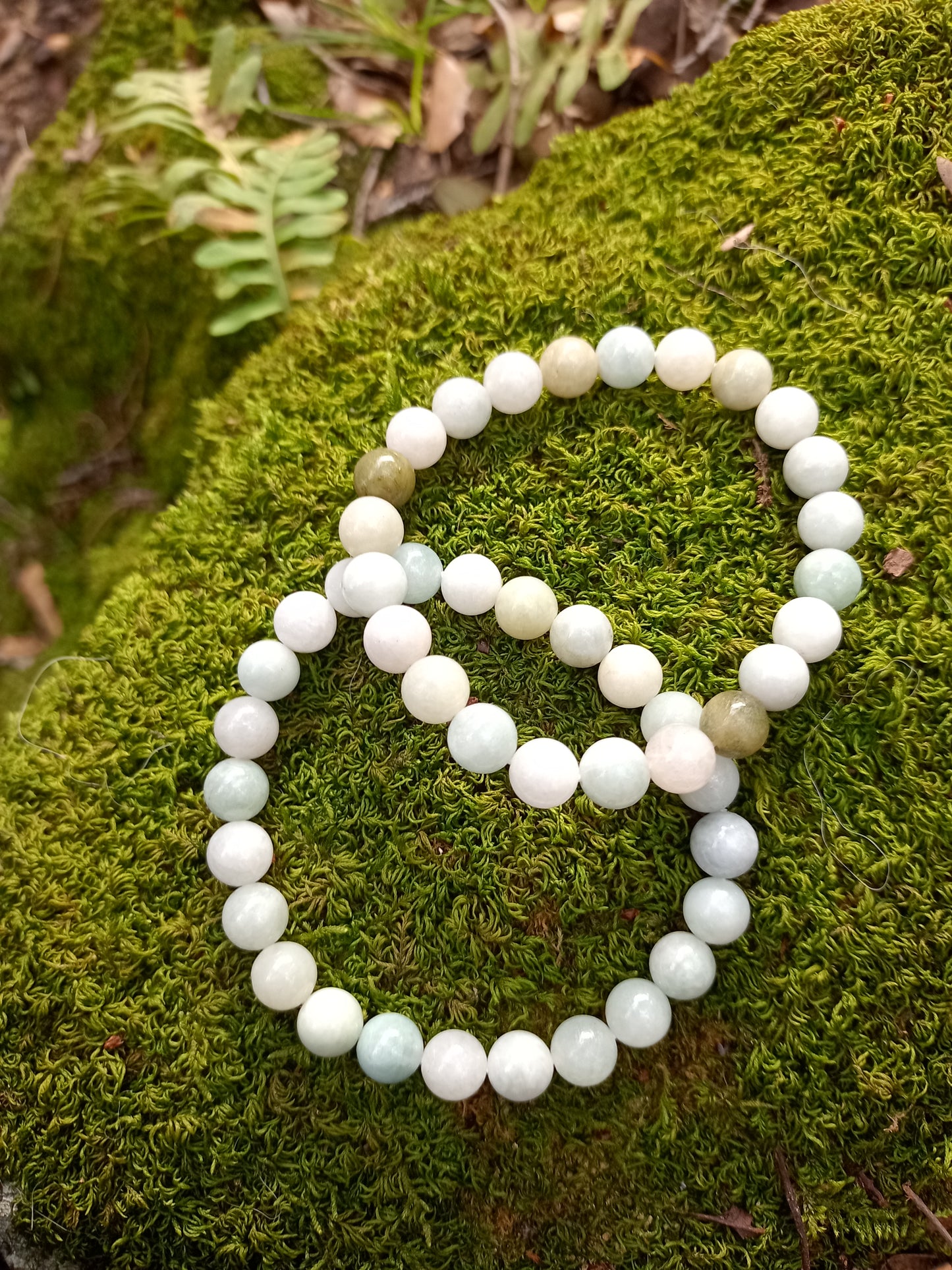 8mm Burmese Jade Bracelet