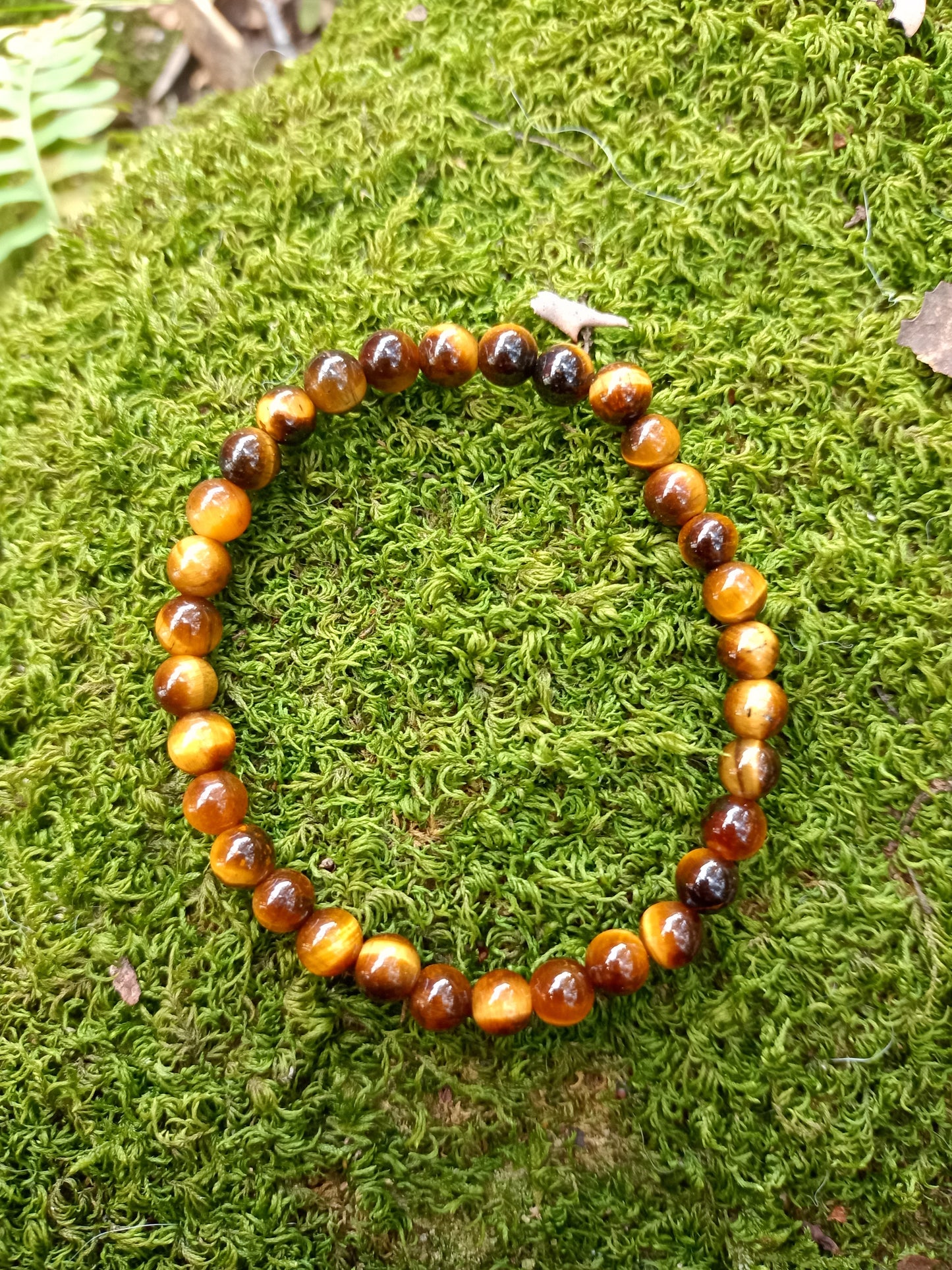 6mm Tiger Eye Bracelet