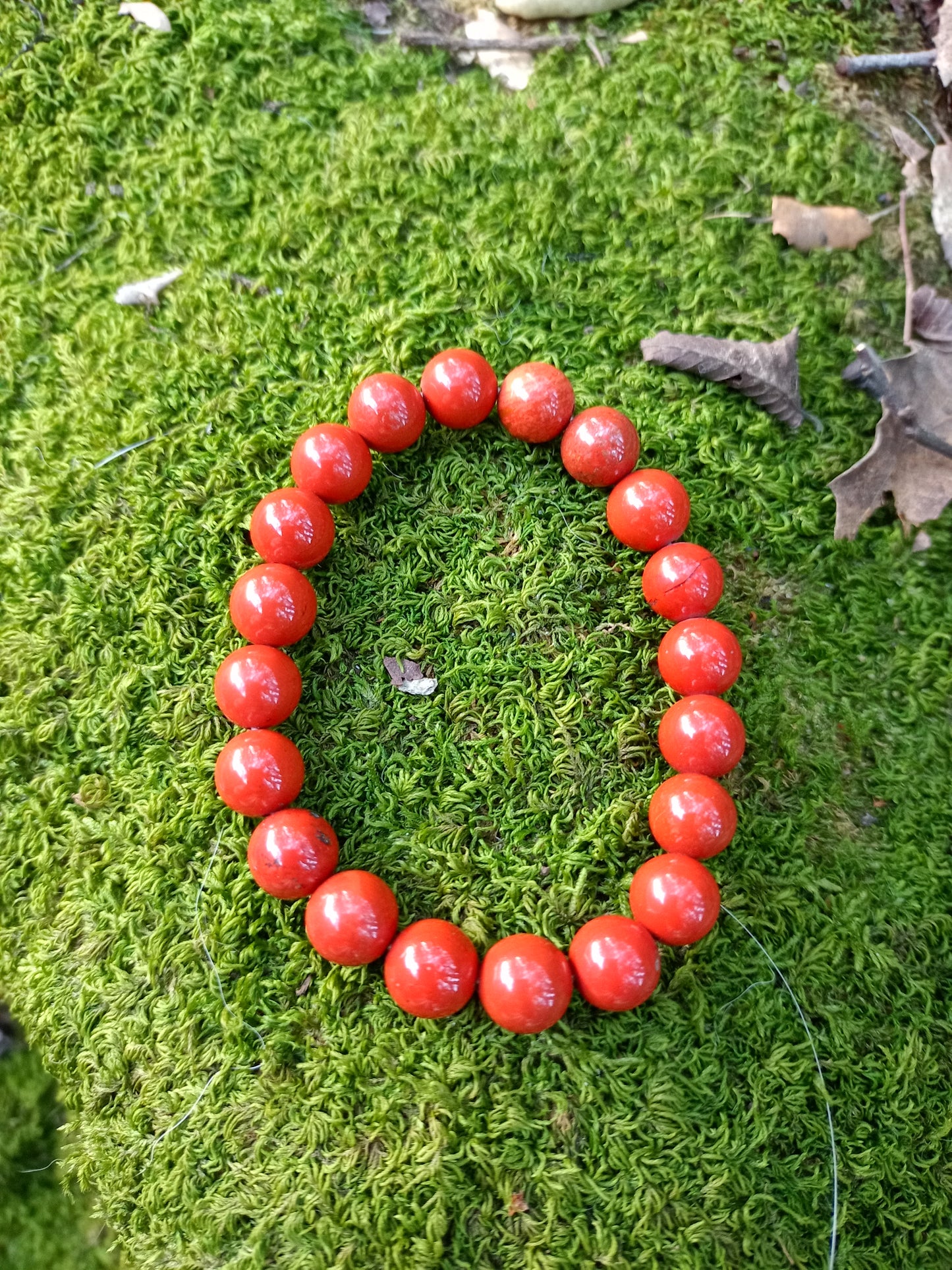 10mm Red Jasper Bracelet