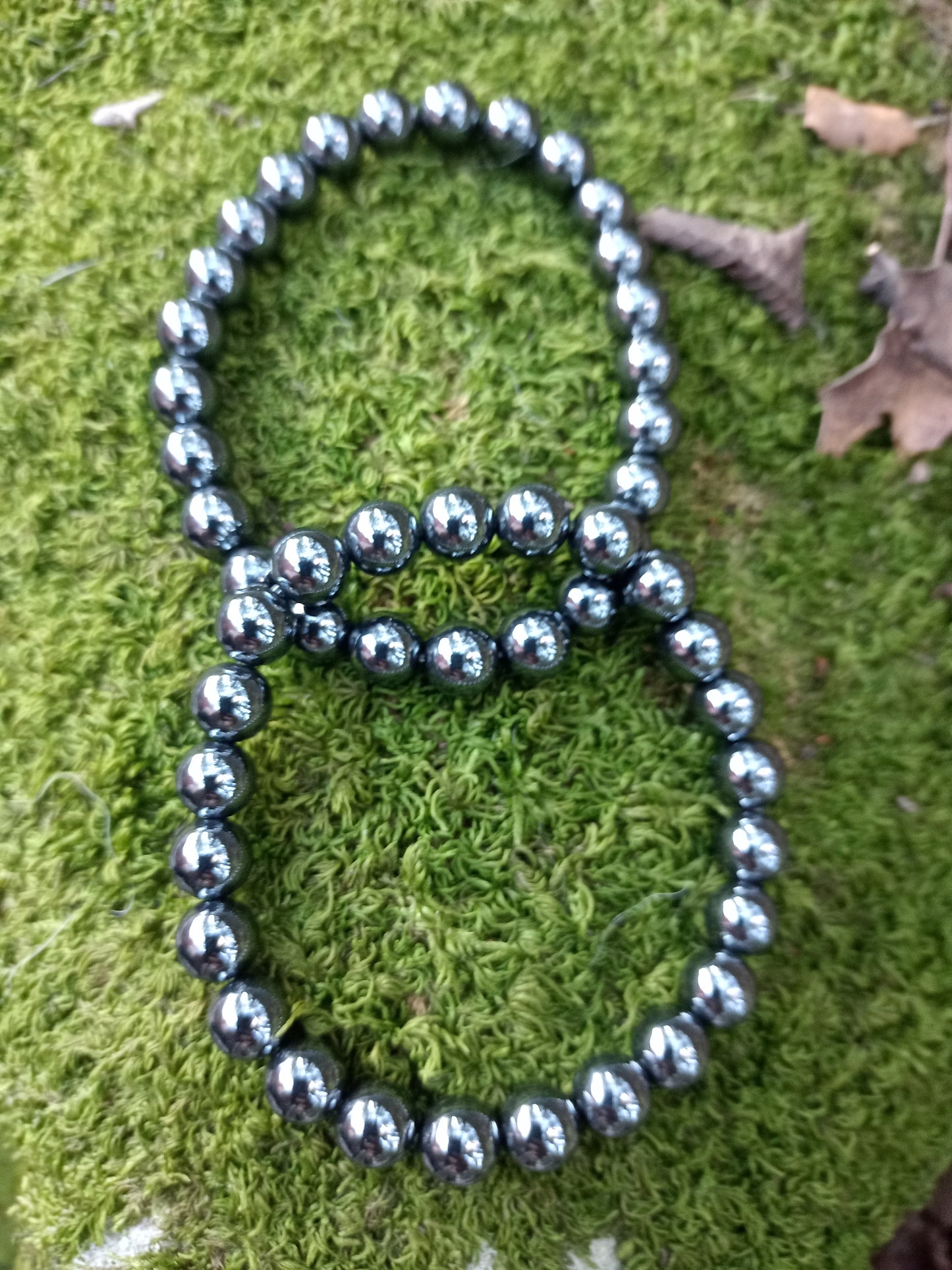 8mm Hematite Bracelet