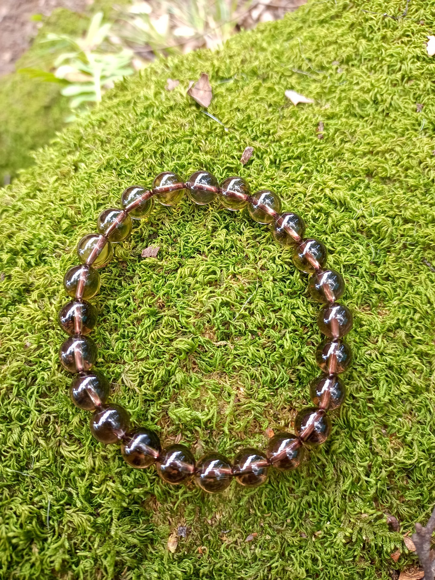 8mm Smoky Quartz Bracelet
