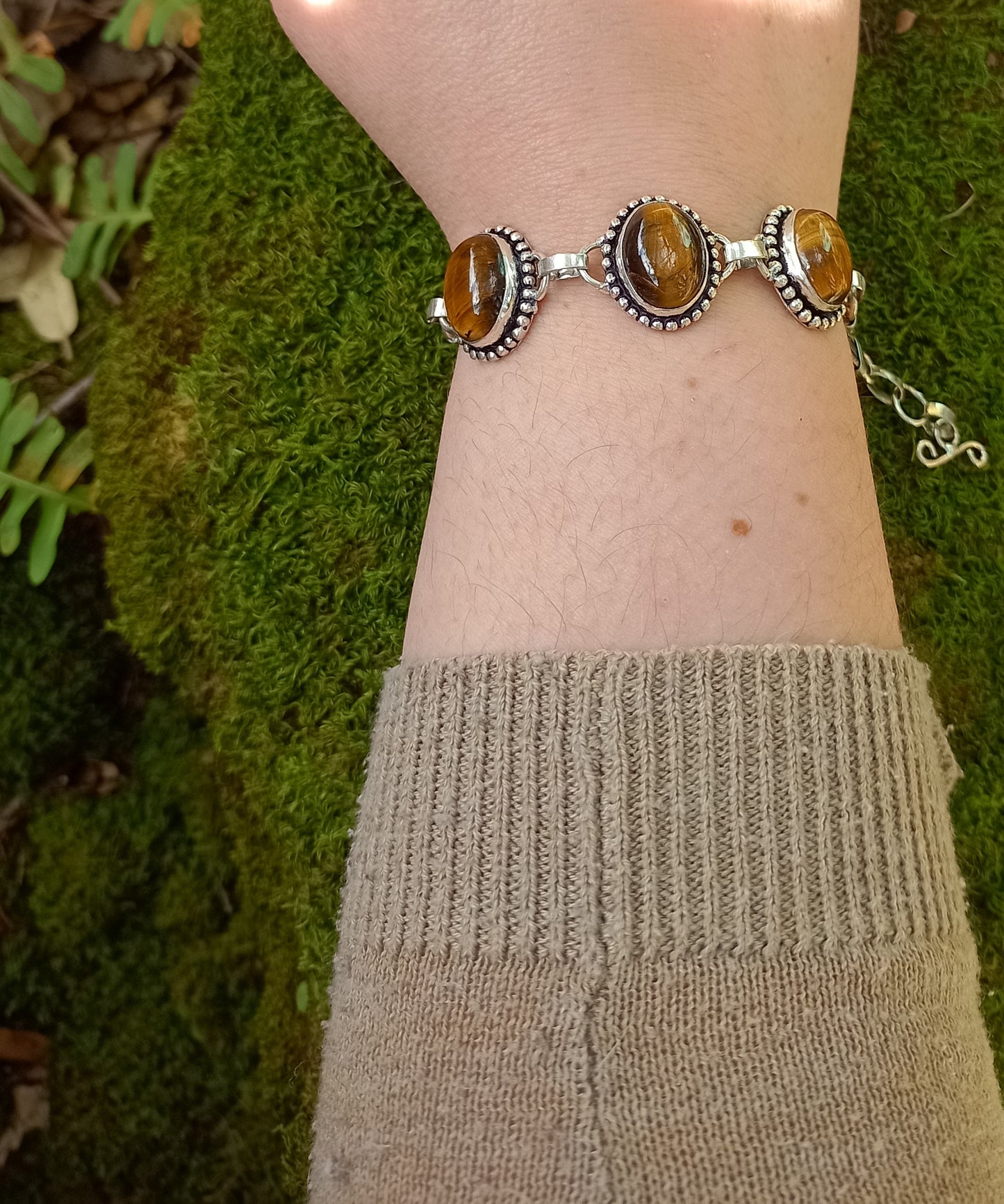 Bracelet en Oeil de Tigre