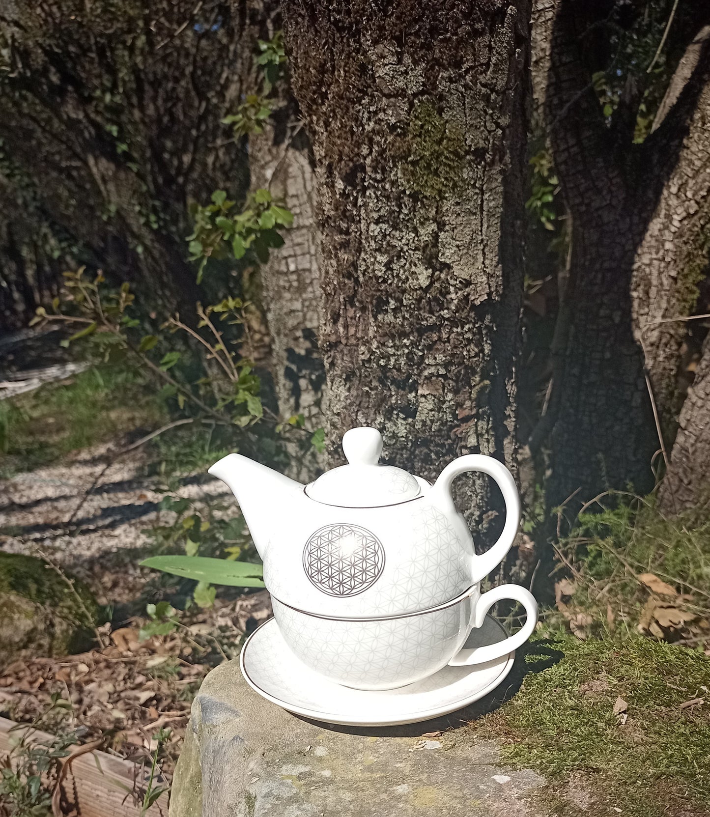 Flower of Life Teapot