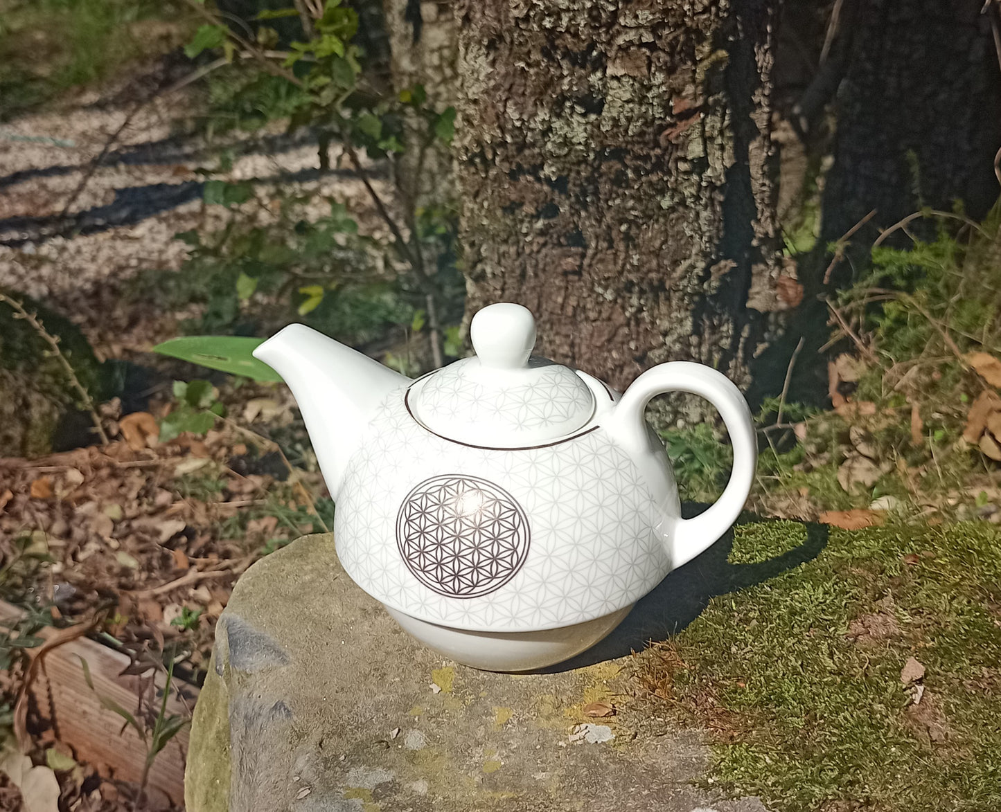 Flower of Life Teapot