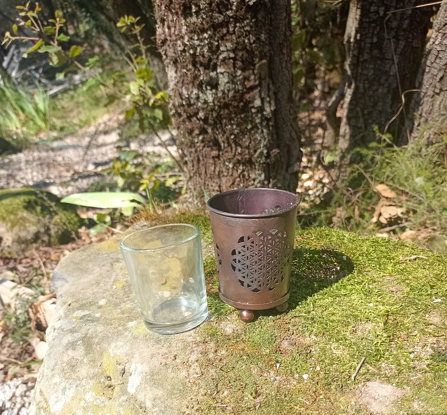 Flower of Life Tealight Holder