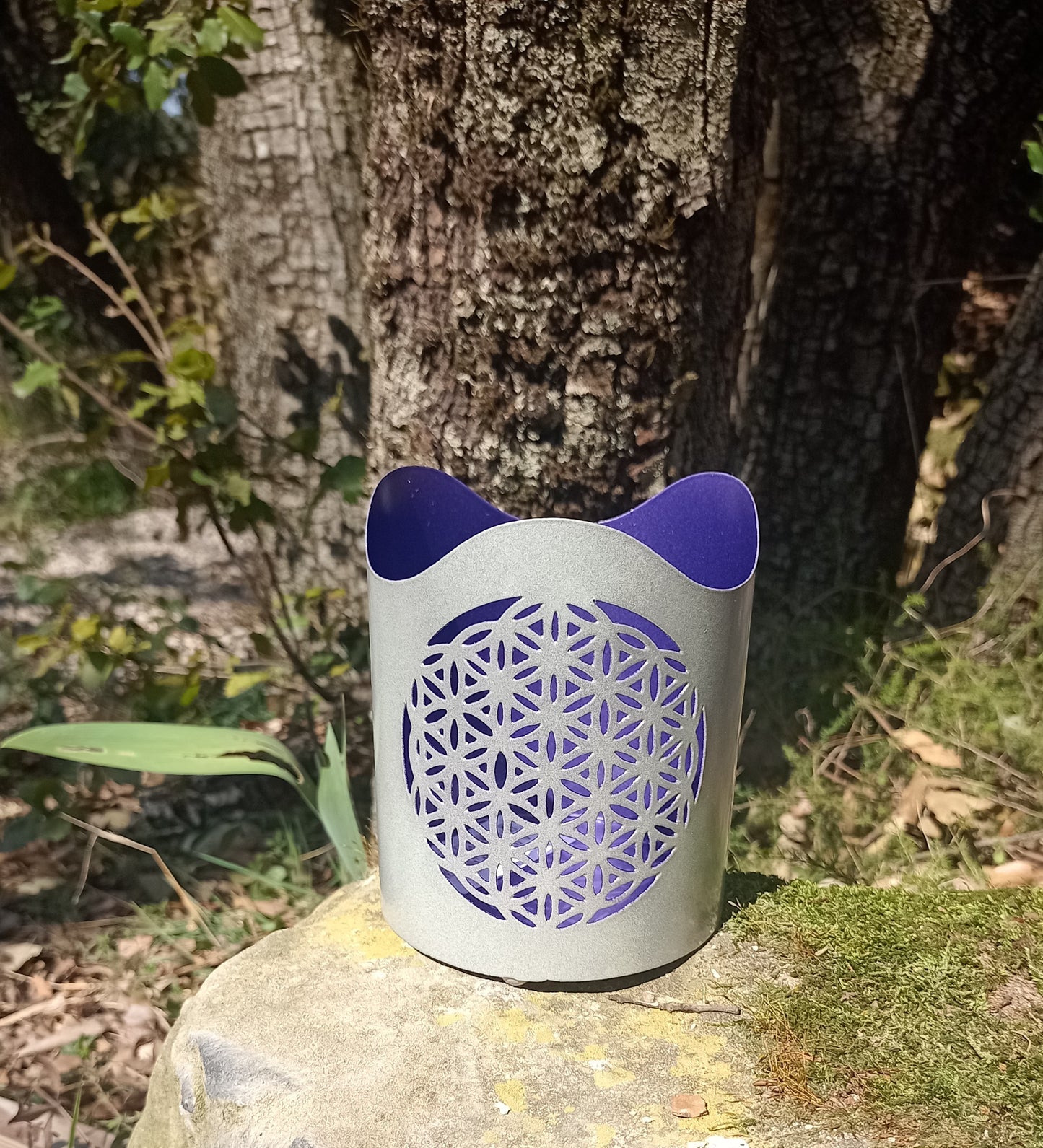 Flower of Life Candle Holder