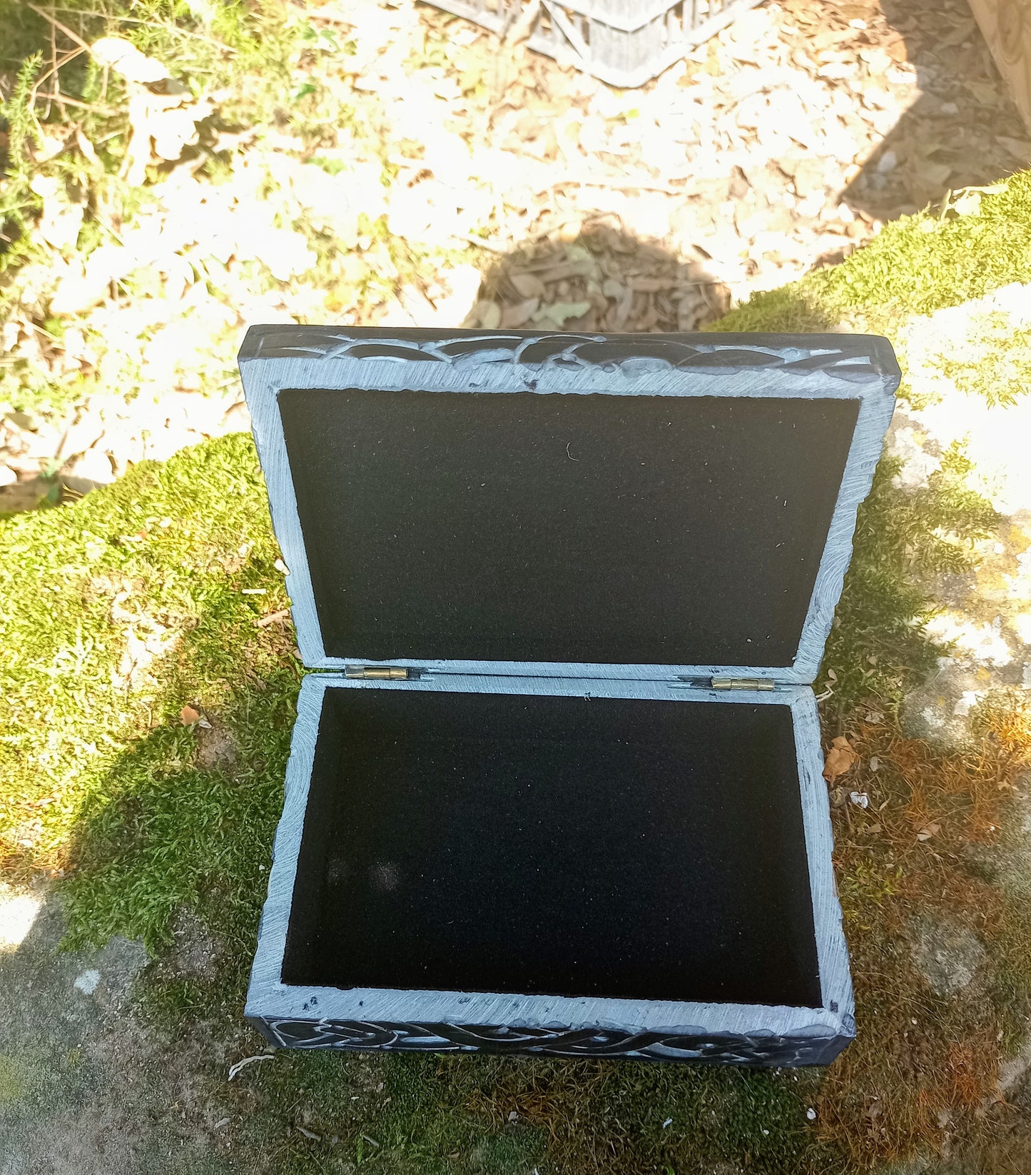 OM Soapstone Box