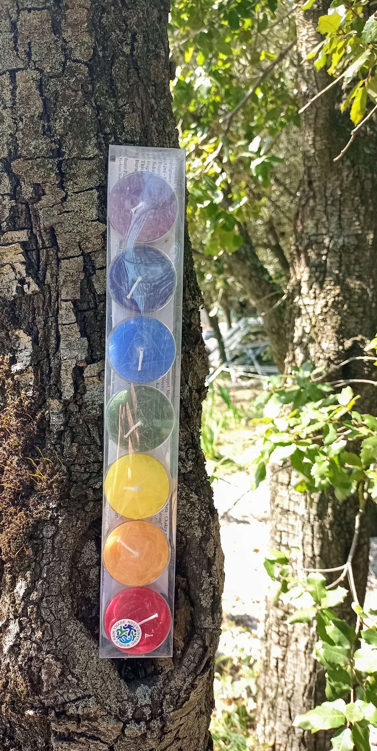 SET 7 Chakra scented candles