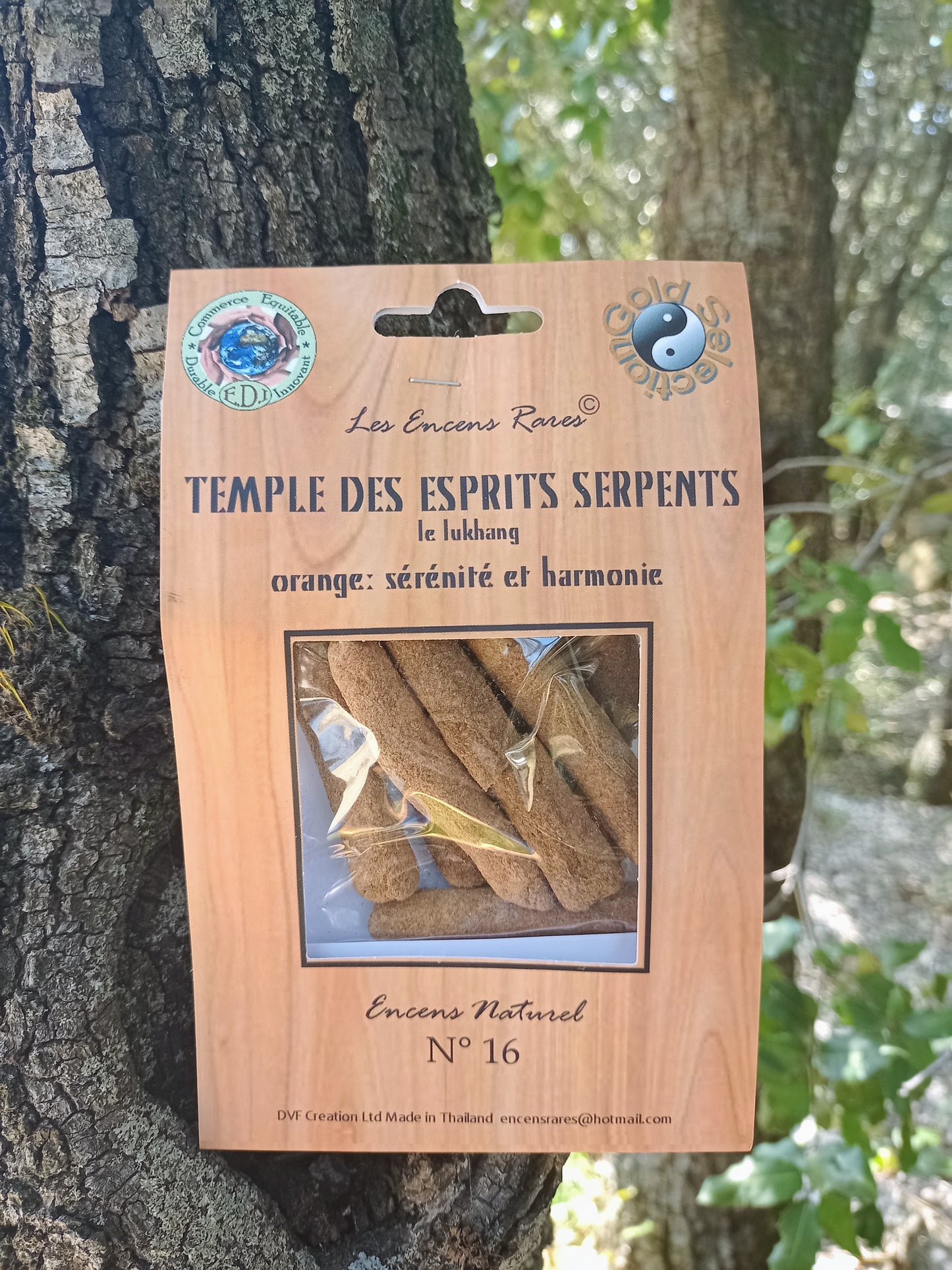 Rare incense n°16 Temple of snake spirits - Serenity, harmony