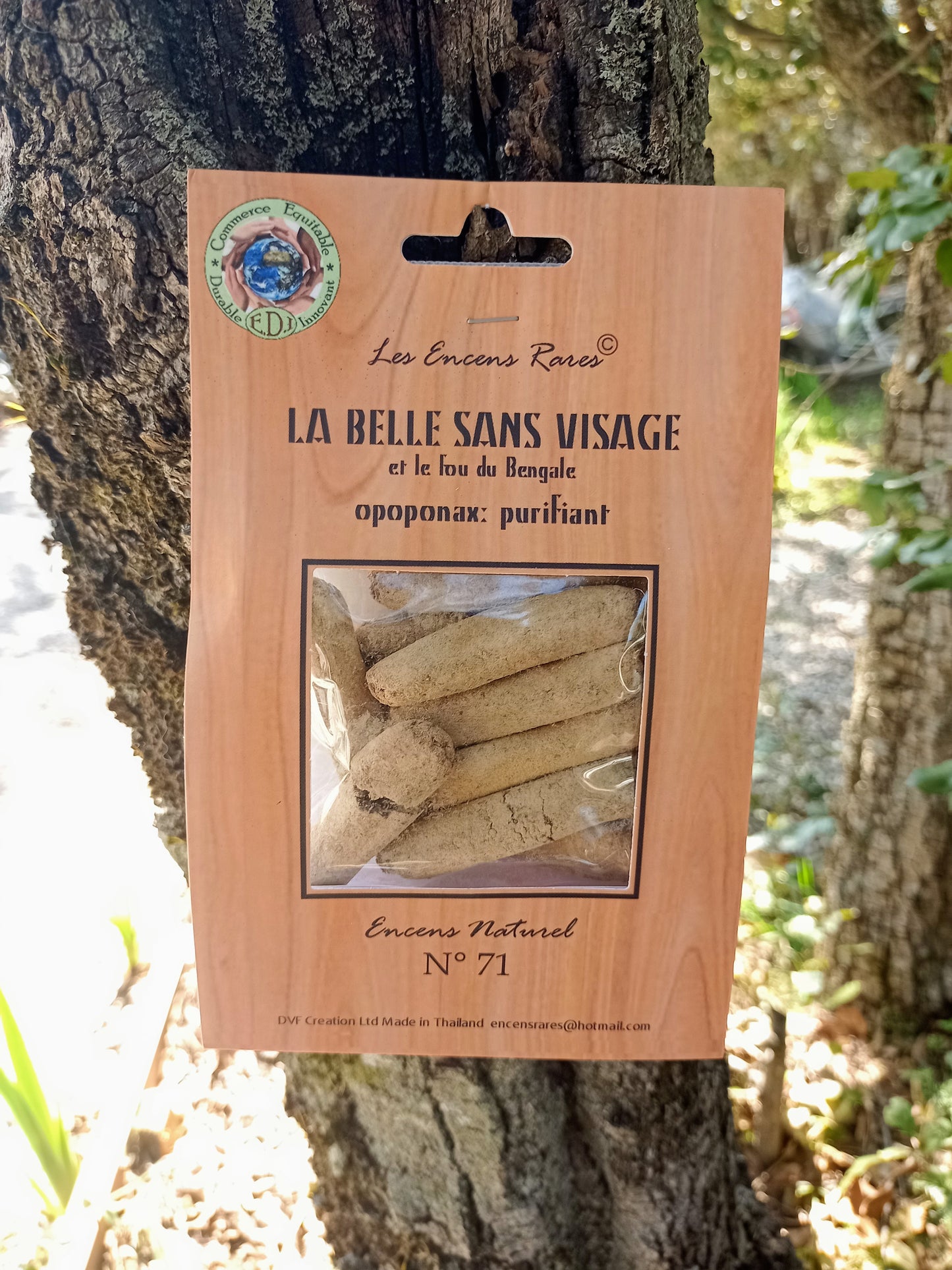 Rare incense n°71 The Beauty without a face - Purifying