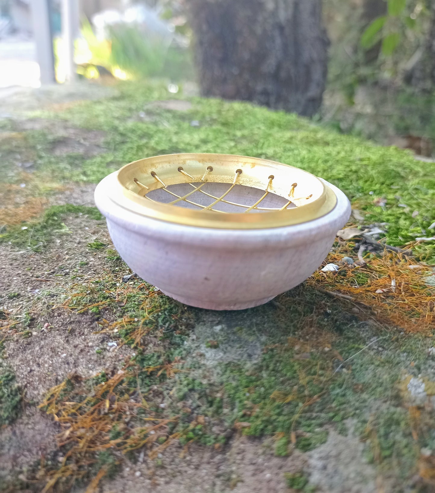 Stone Grain Incense Burner Holder