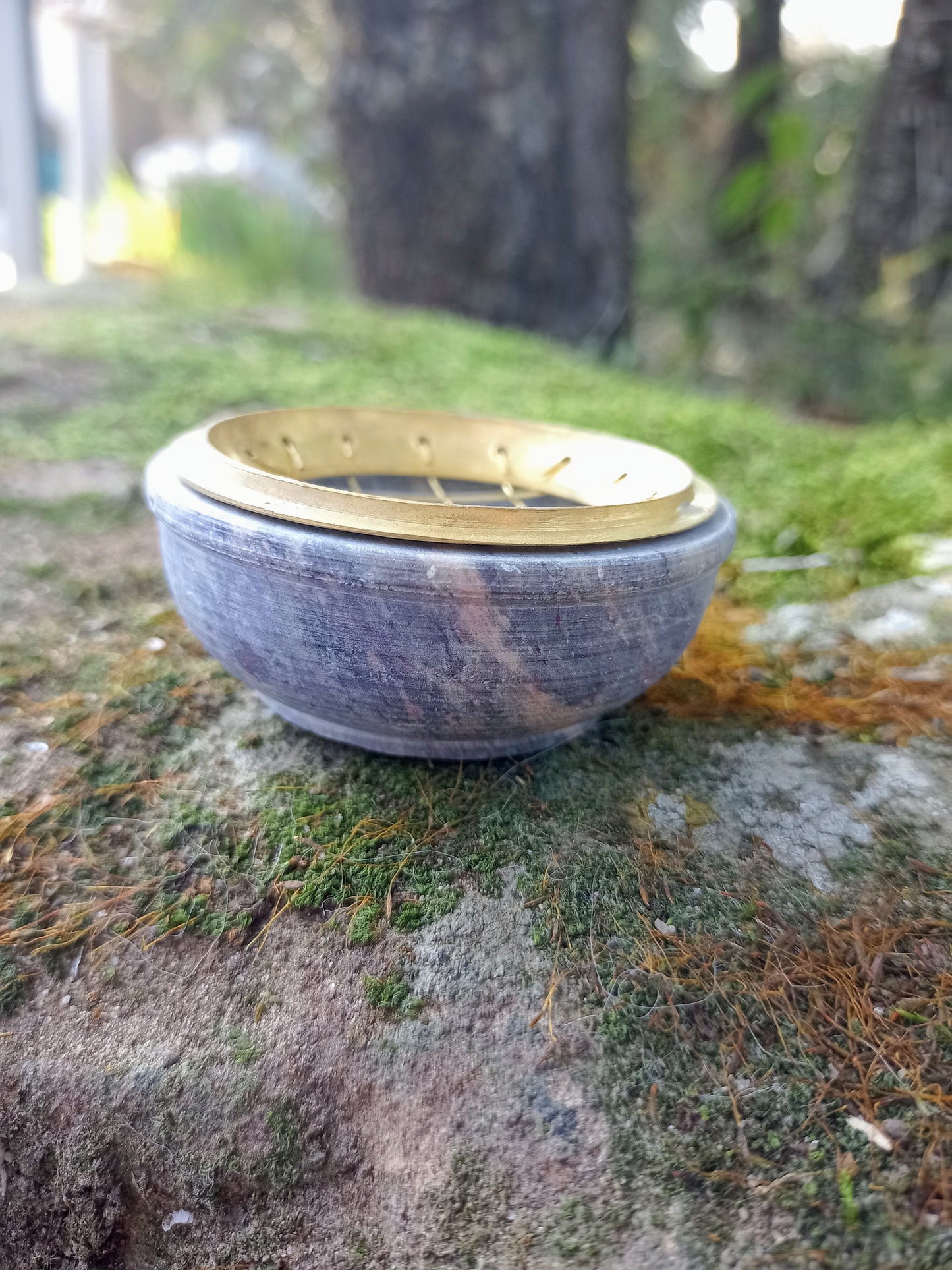 Stone Grain Incense Burner Holder