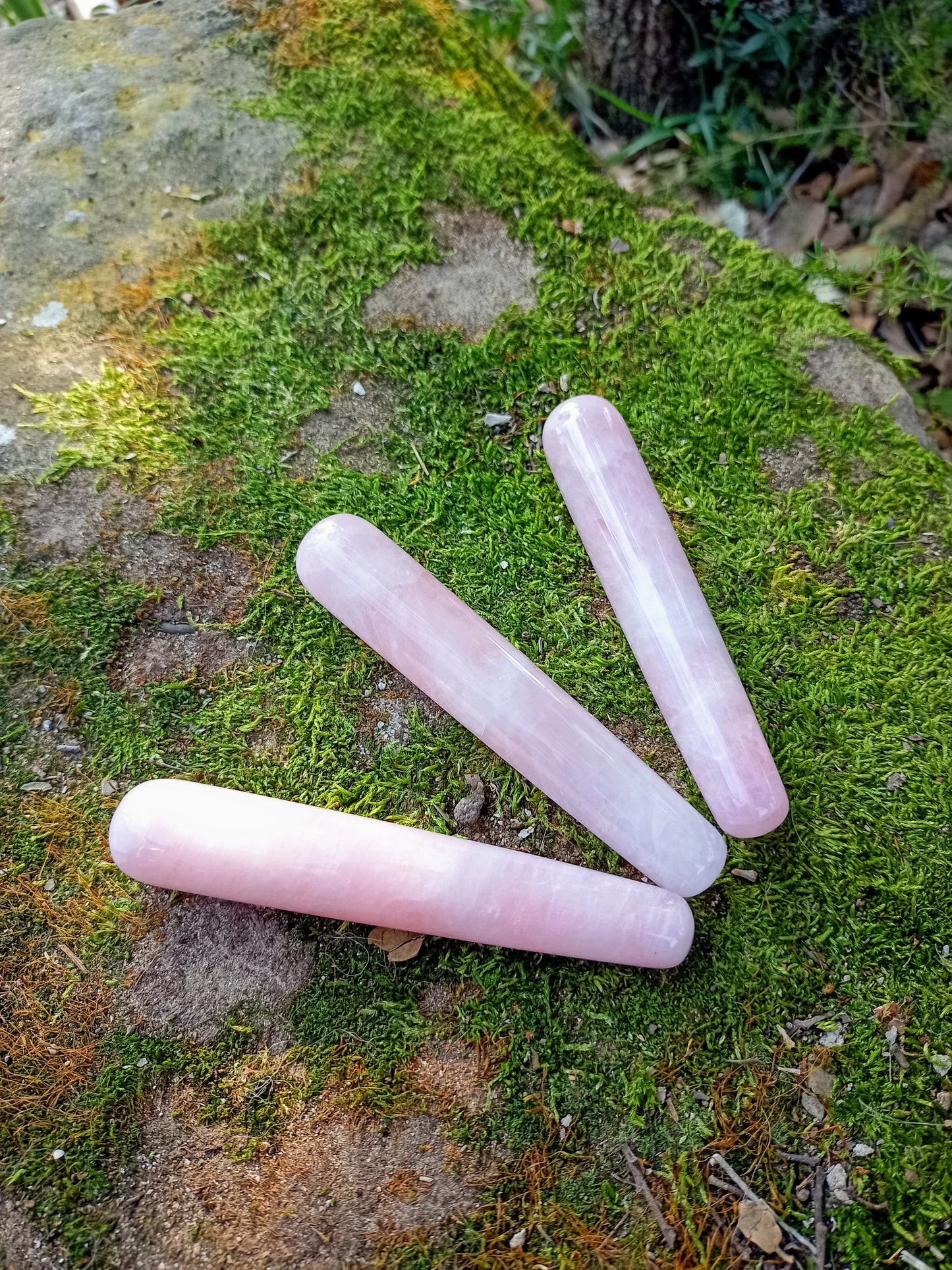 Rose Quartz Massage Sticks