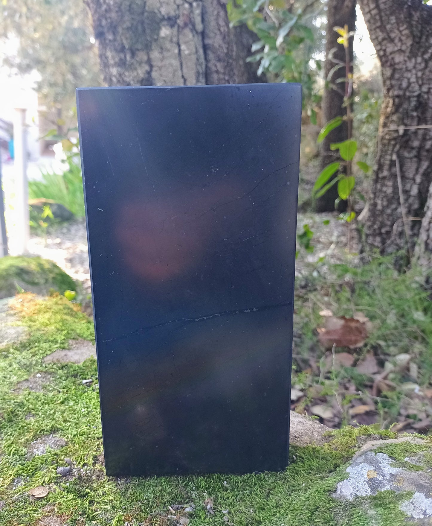 Shungite brick electromagnetic protection
